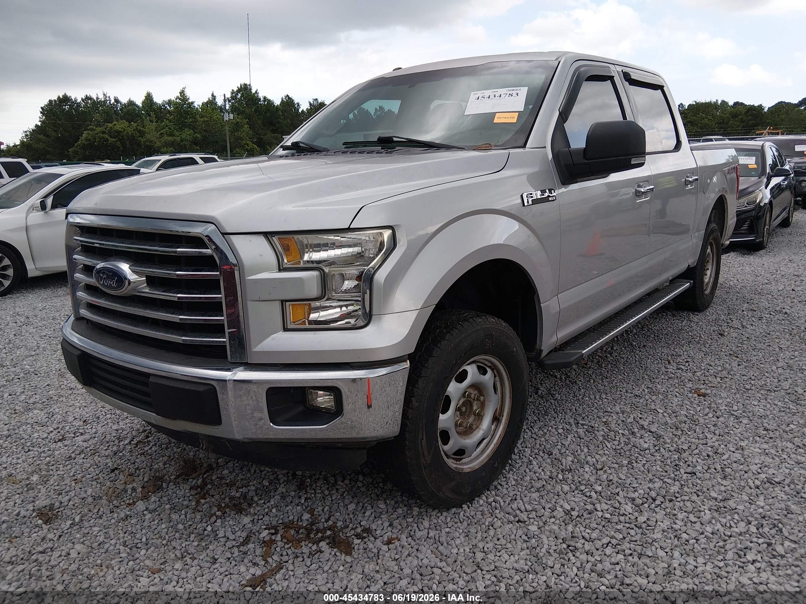 2015 Ford F-150 King Ranch/lariat/platinum/xl/xlt Silver vin: 1FTEW1EF4FFC83709