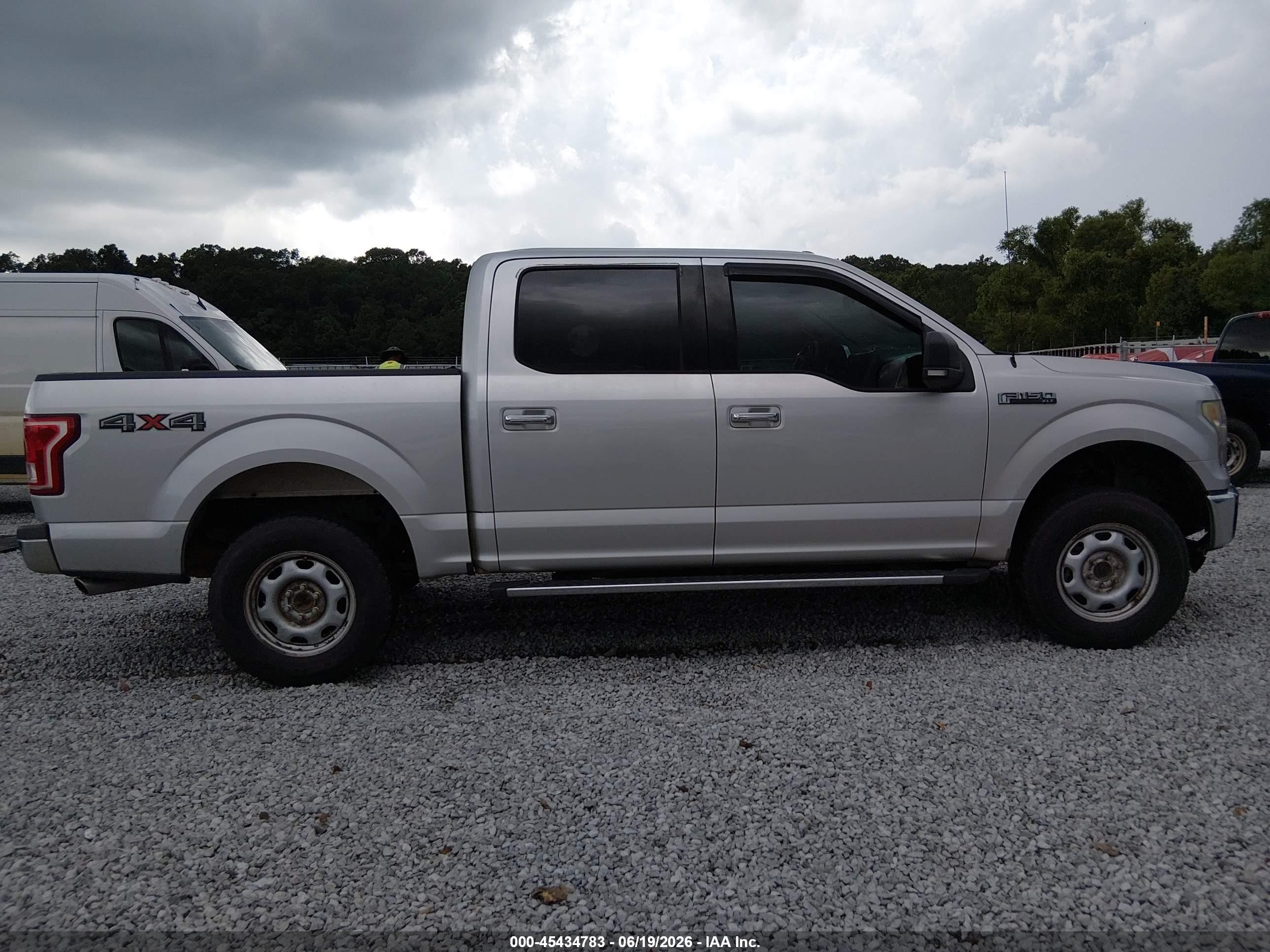 2015 Ford F-150 King Ranch/lariat/platinum/xl/xlt Silver vin: 1FTEW1EF4FFC83709