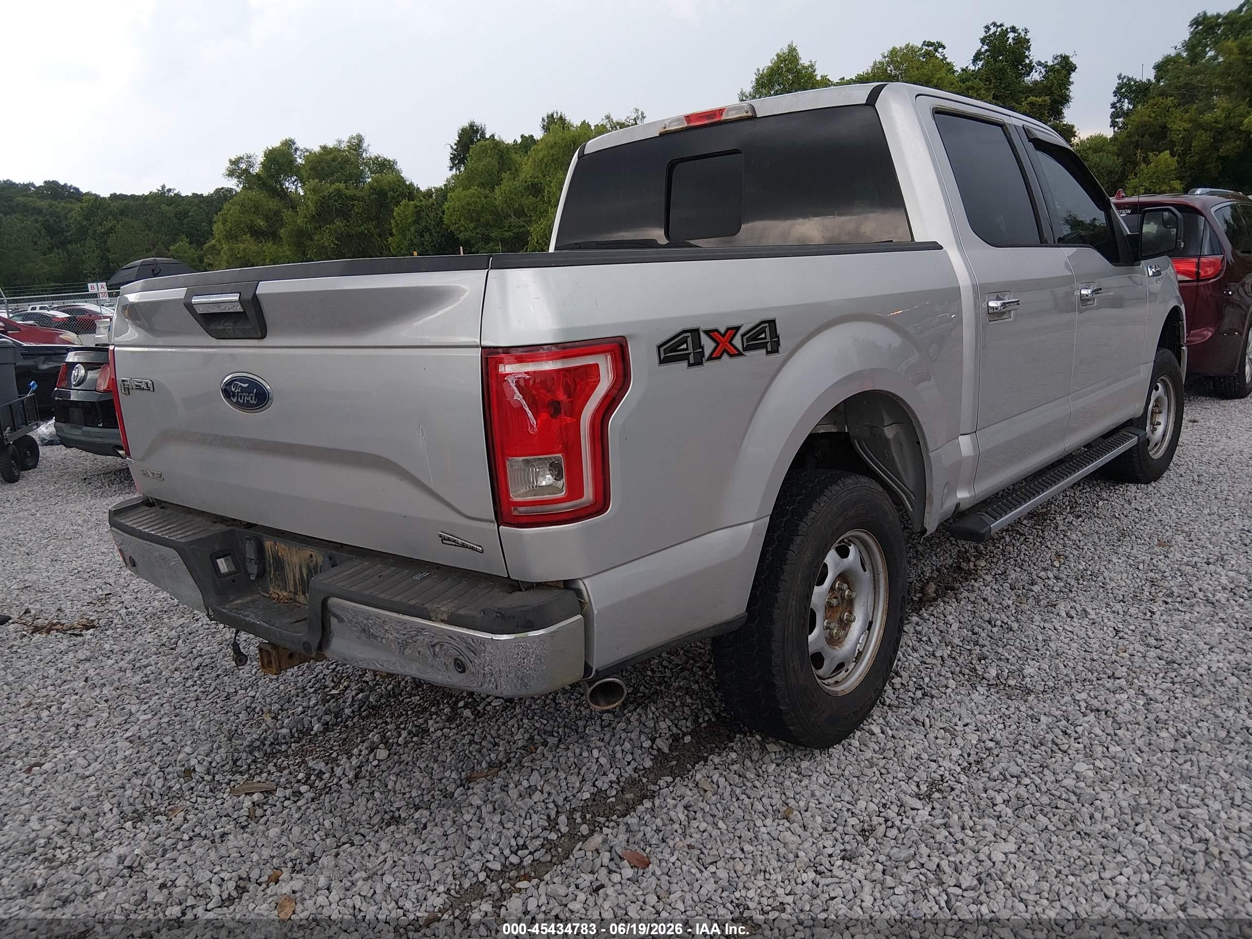 2015 Ford F-150 King Ranch/lariat/platinum/xl/xlt Silver vin: 1FTEW1EF4FFC83709