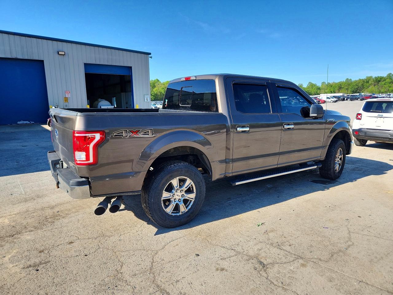 2015 Ford F150 Supercrew Brown vin: 1FTEW1EF4FFC89221