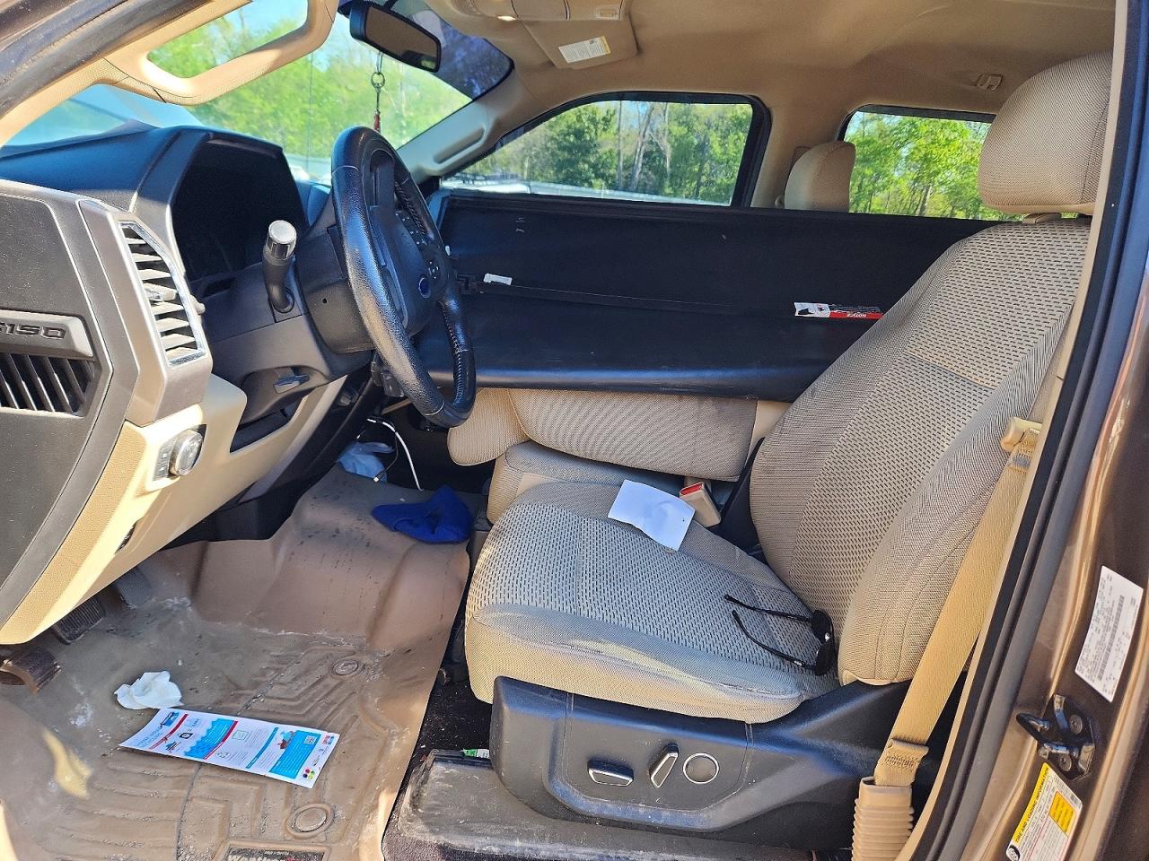 2015 Ford F150 Supercrew Brown vin: 1FTEW1EF4FFC89221