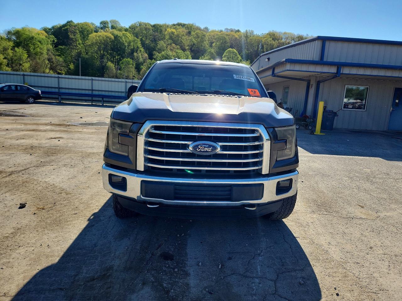 2015 Ford F150 Supercrew Brown vin: 1FTEW1EF4FFC89221