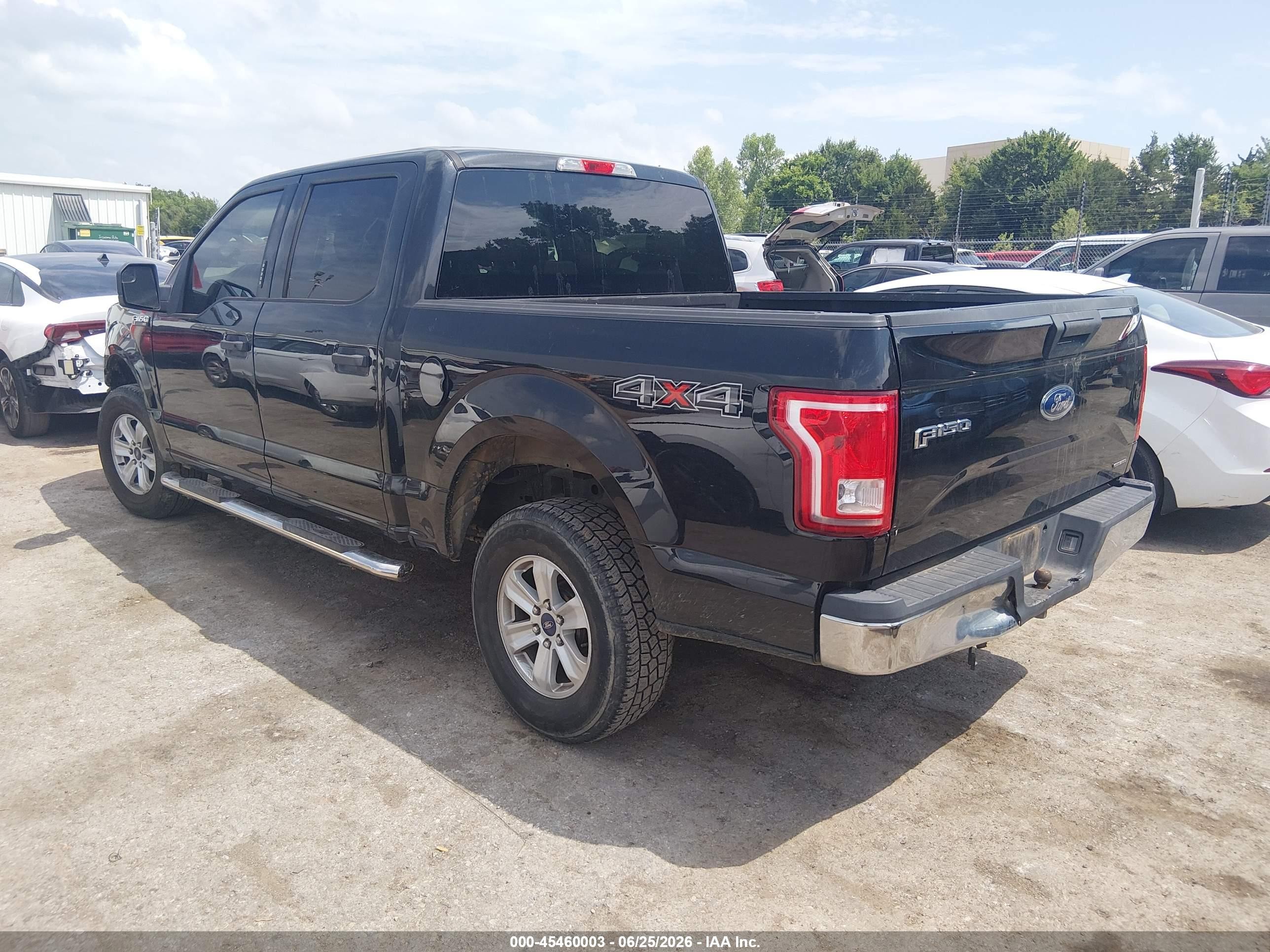 2015 Ford F-150 King Ranch/lariat/platinum/xl/xlt Black vin: 1FTEW1EF4FKD37775