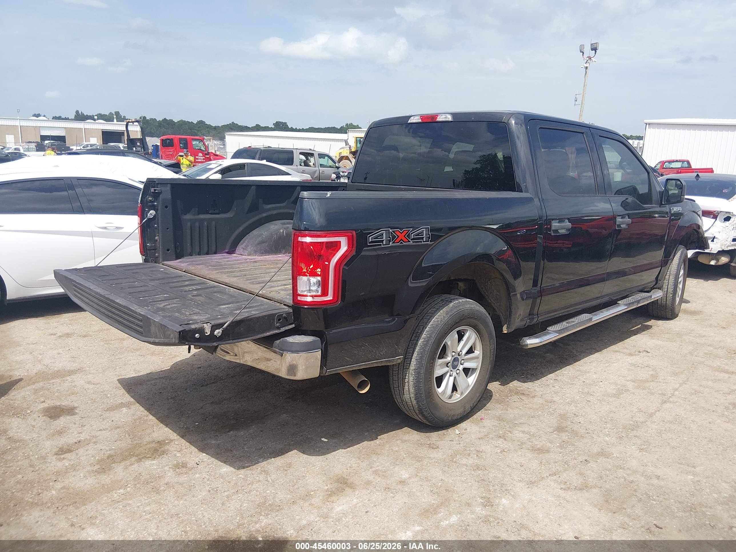 2015 Ford F-150 King Ranch/lariat/platinum/xl/xlt Black vin: 1FTEW1EF4FKD37775