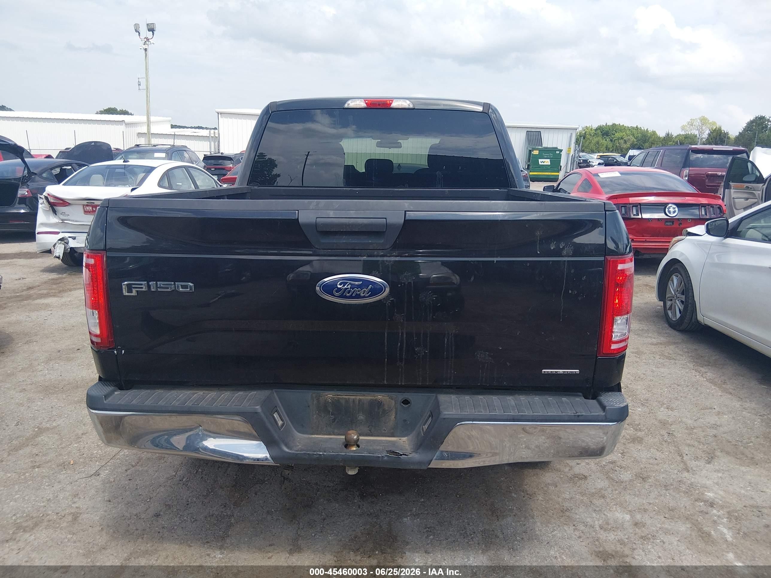 2015 Ford F-150 King Ranch/lariat/platinum/xl/xlt Black vin: 1FTEW1EF4FKD37775
