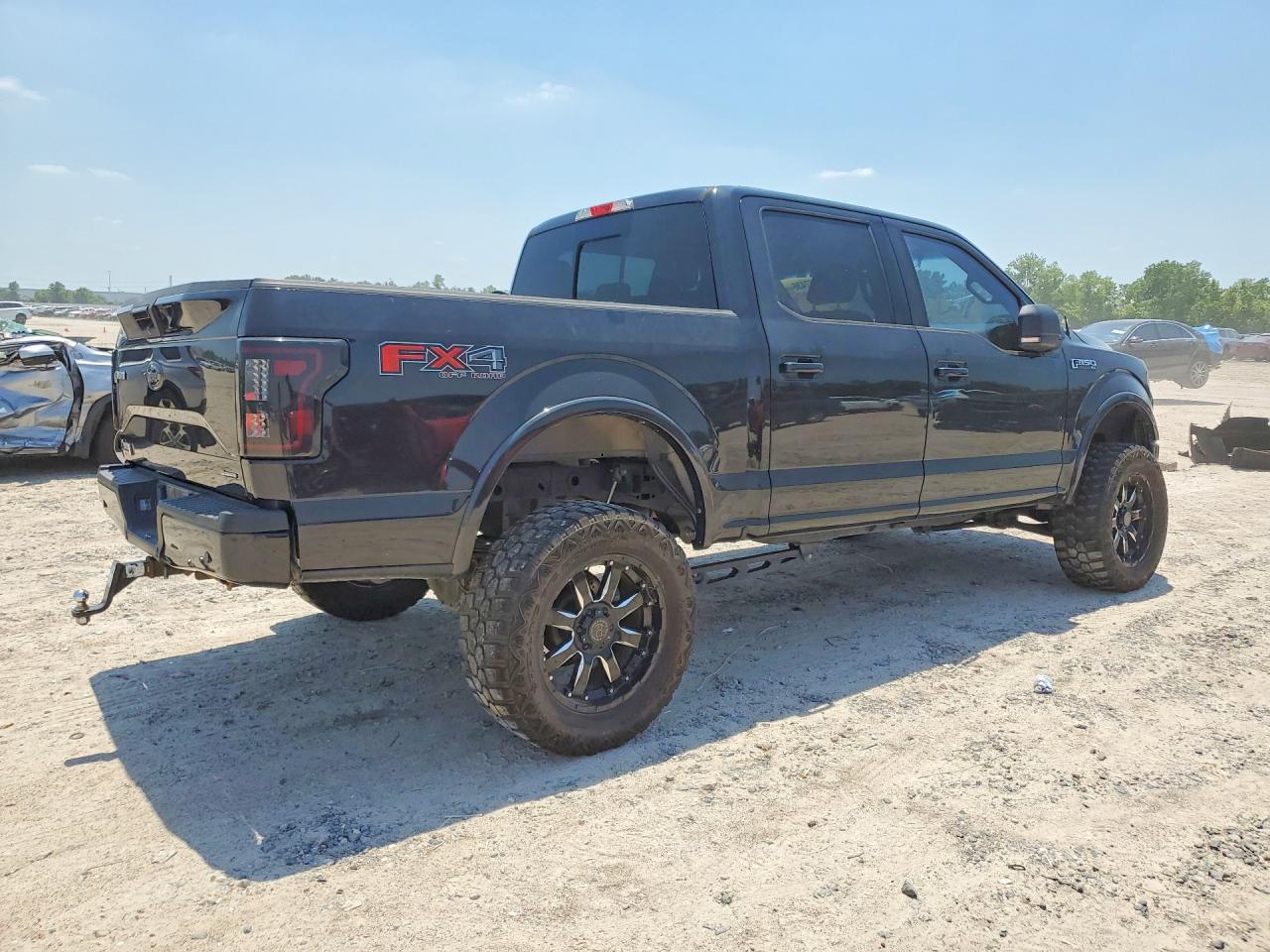 2015 Ford F150 Supercrew Black vin: 1FTEW1EF4FKD65902