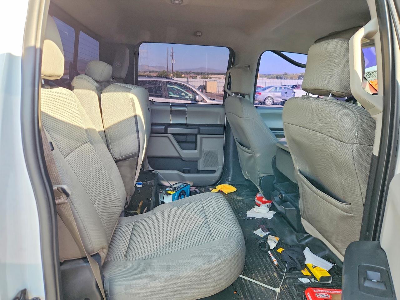 2015 Ford F150 Supercrew White vin: 1FTEW1EF4FKD66757