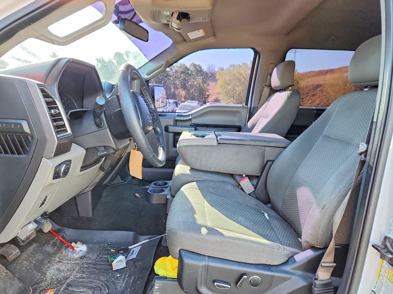 2015 Ford F150 Supercrew White vin: 1FTEW1EF4FKD66757