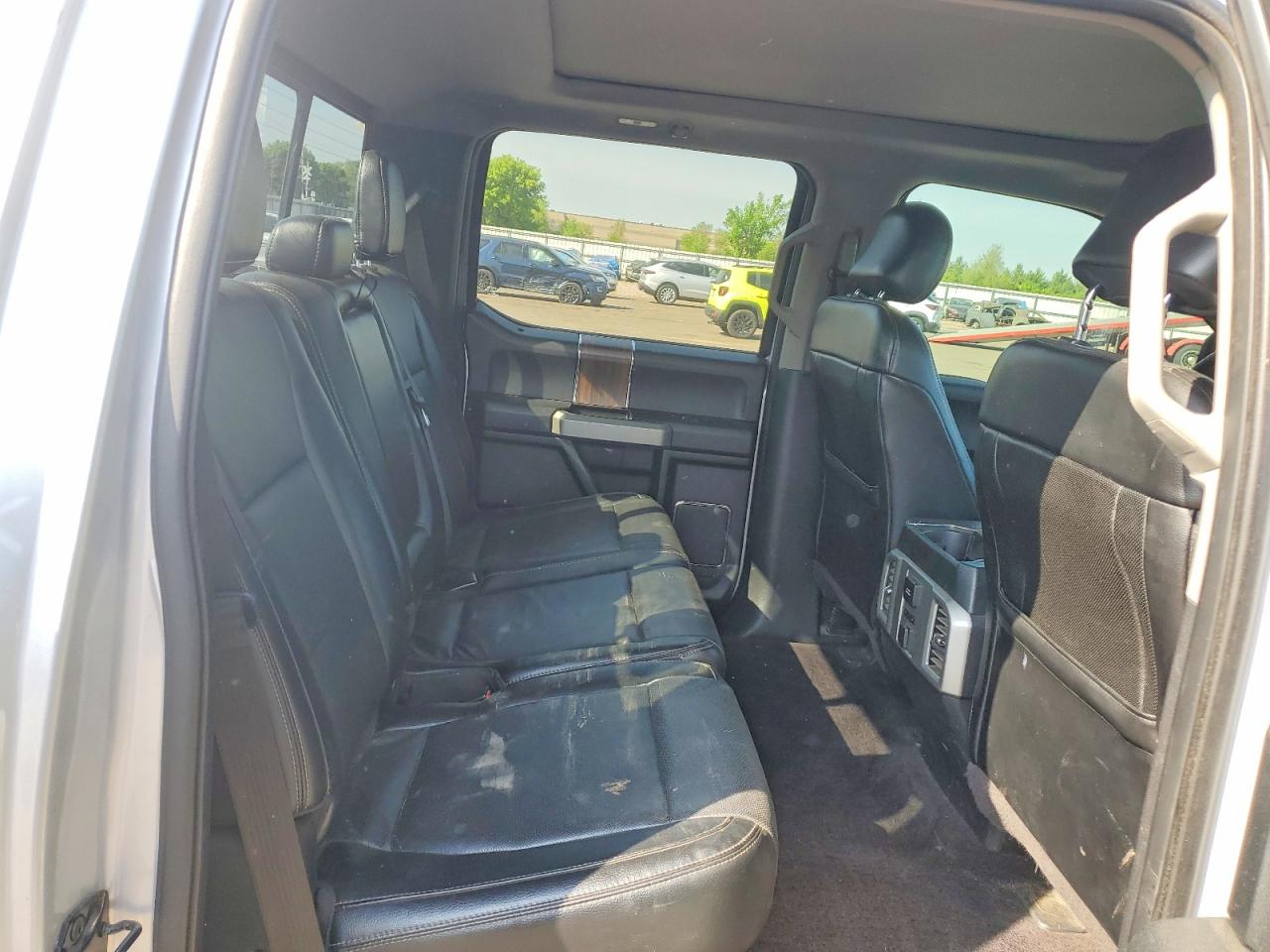 2015 Ford F150 Supercrew Silver vin: 1FTEW1EF4FKD97345