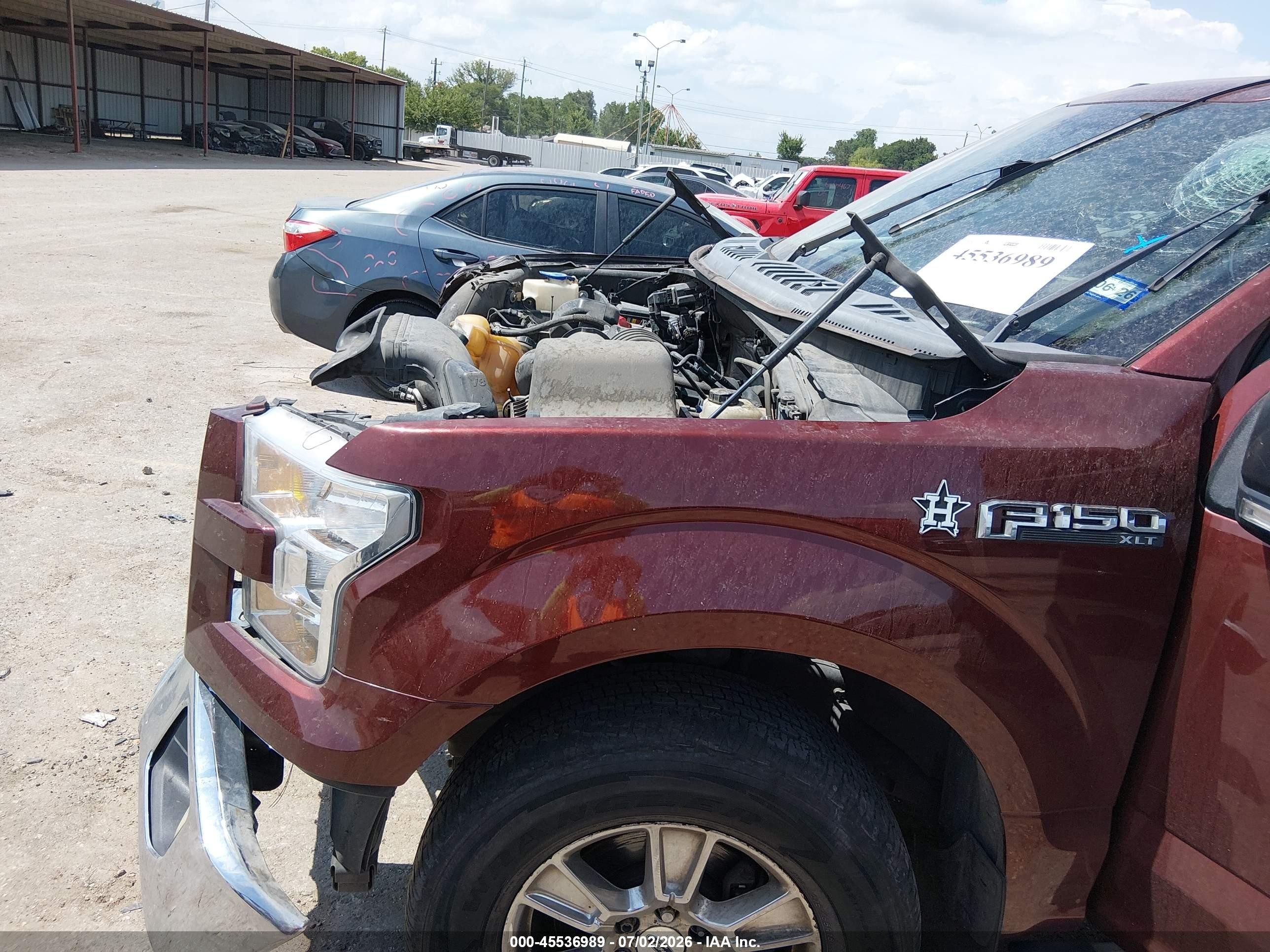 2015 Ford F-150 King Ranch/lariat/platinum/xl/xlt Burgundy vin: 1FTEW1EF4FKE70665