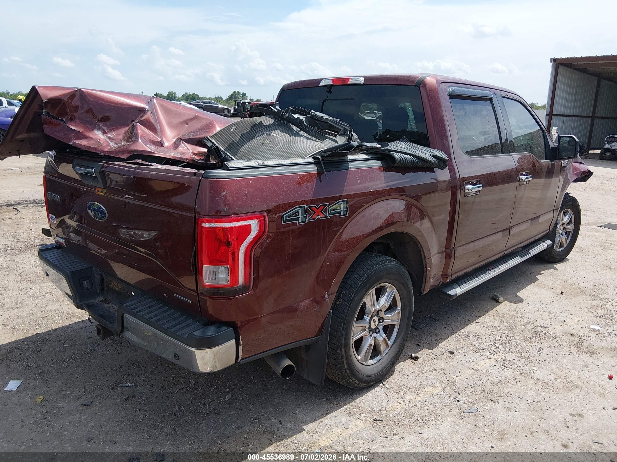 2015 Ford F-150 King Ranch/lariat/platinum/xl/xlt Burgundy vin: 1FTEW1EF4FKE70665