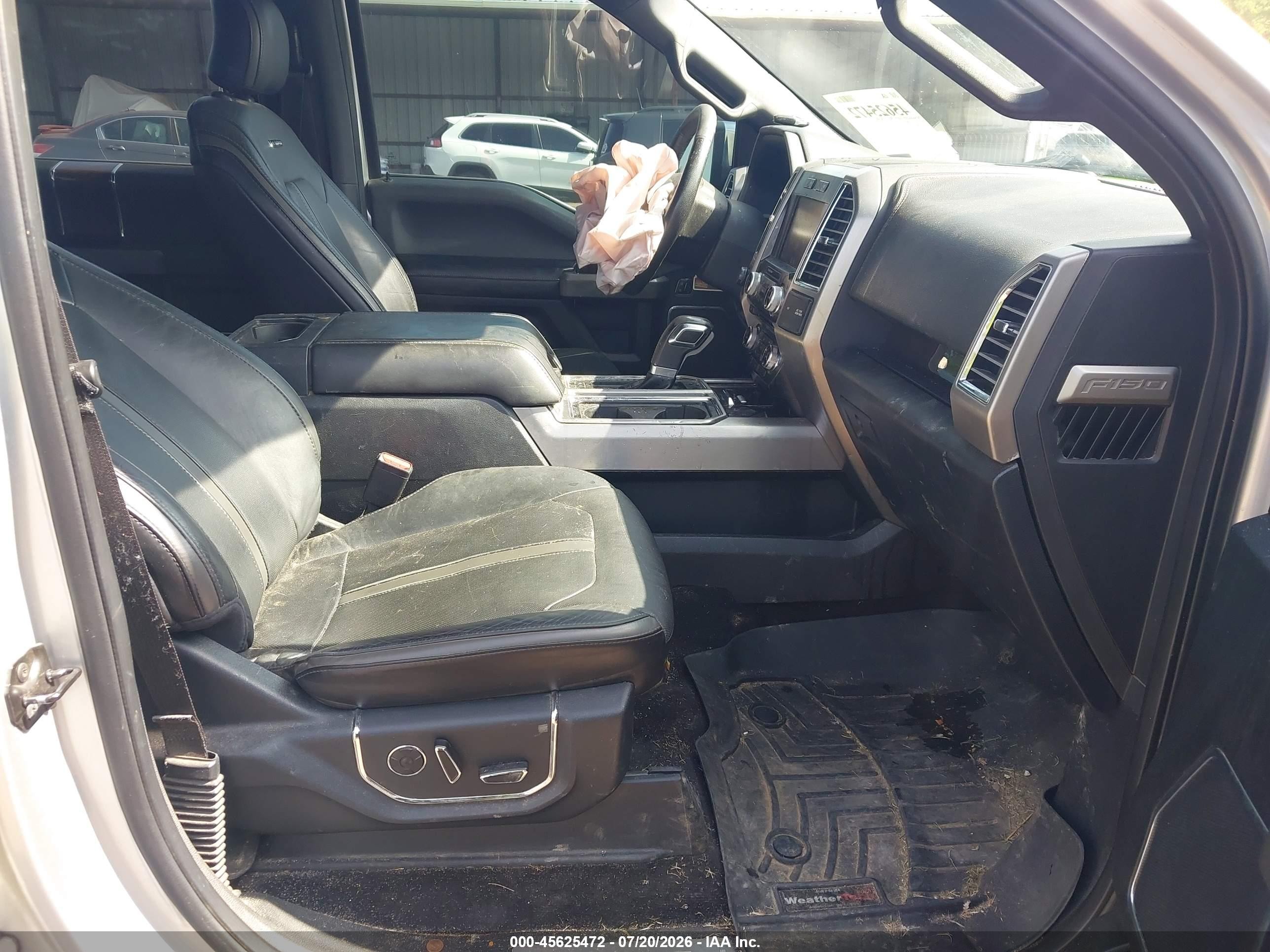 2015 Ford F-150 Platinum Silver vin: 1FTEW1EF5FFC19520