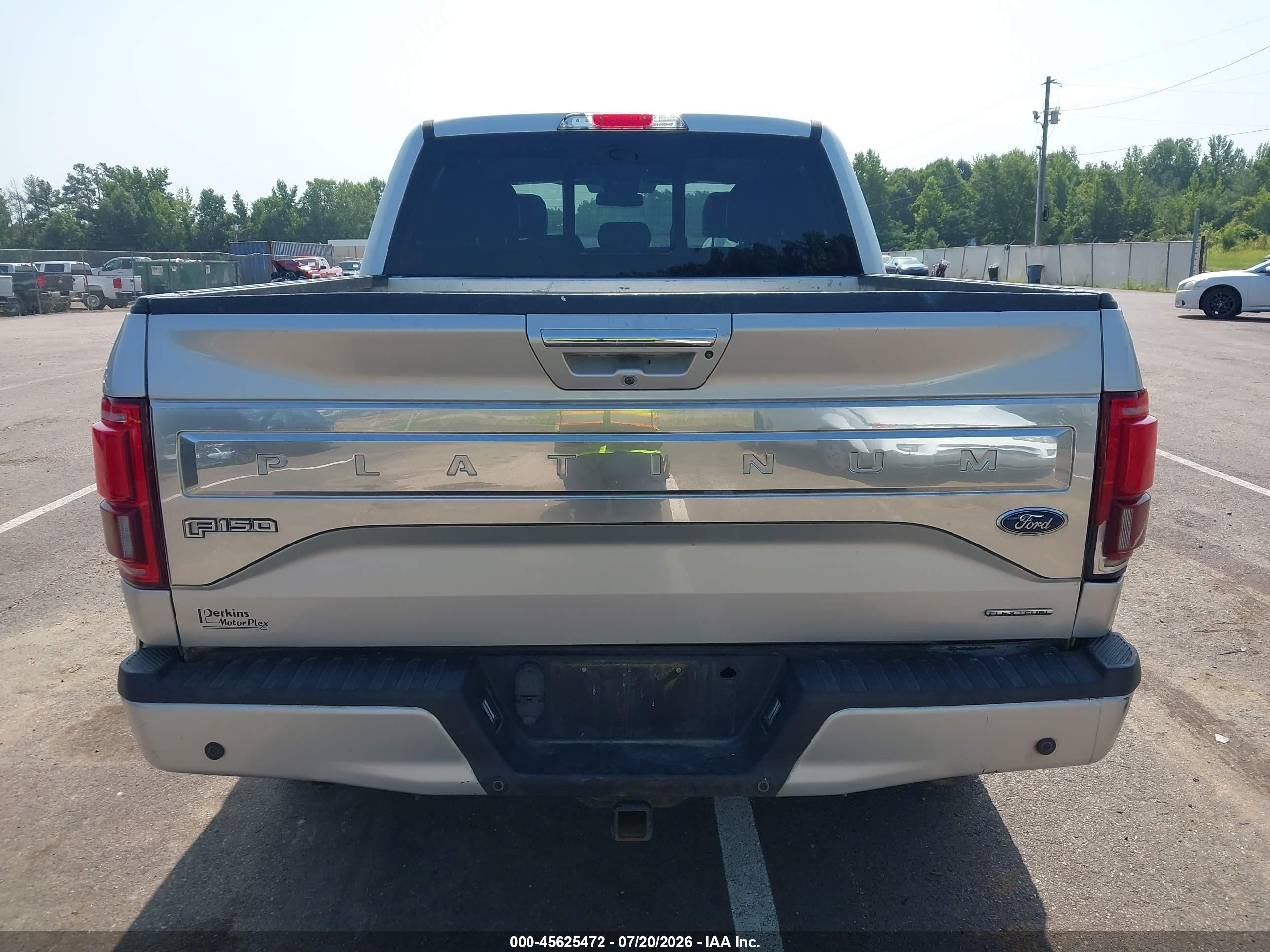 2015 Ford F-150 Platinum Silver vin: 1FTEW1EF5FFC19520
