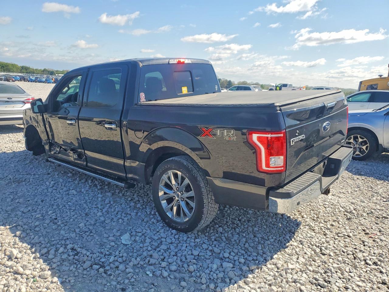 2015 Ford F150 Supercrew Black vin: 1FTEW1EF5FFC80642