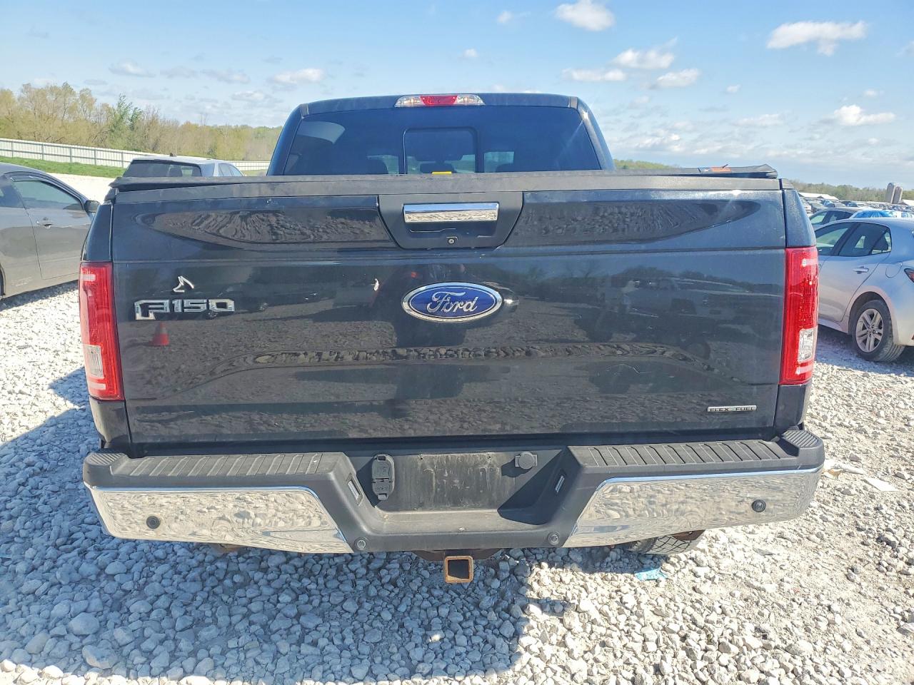 2015 Ford F150 Supercrew Black vin: 1FTEW1EF5FFC80642