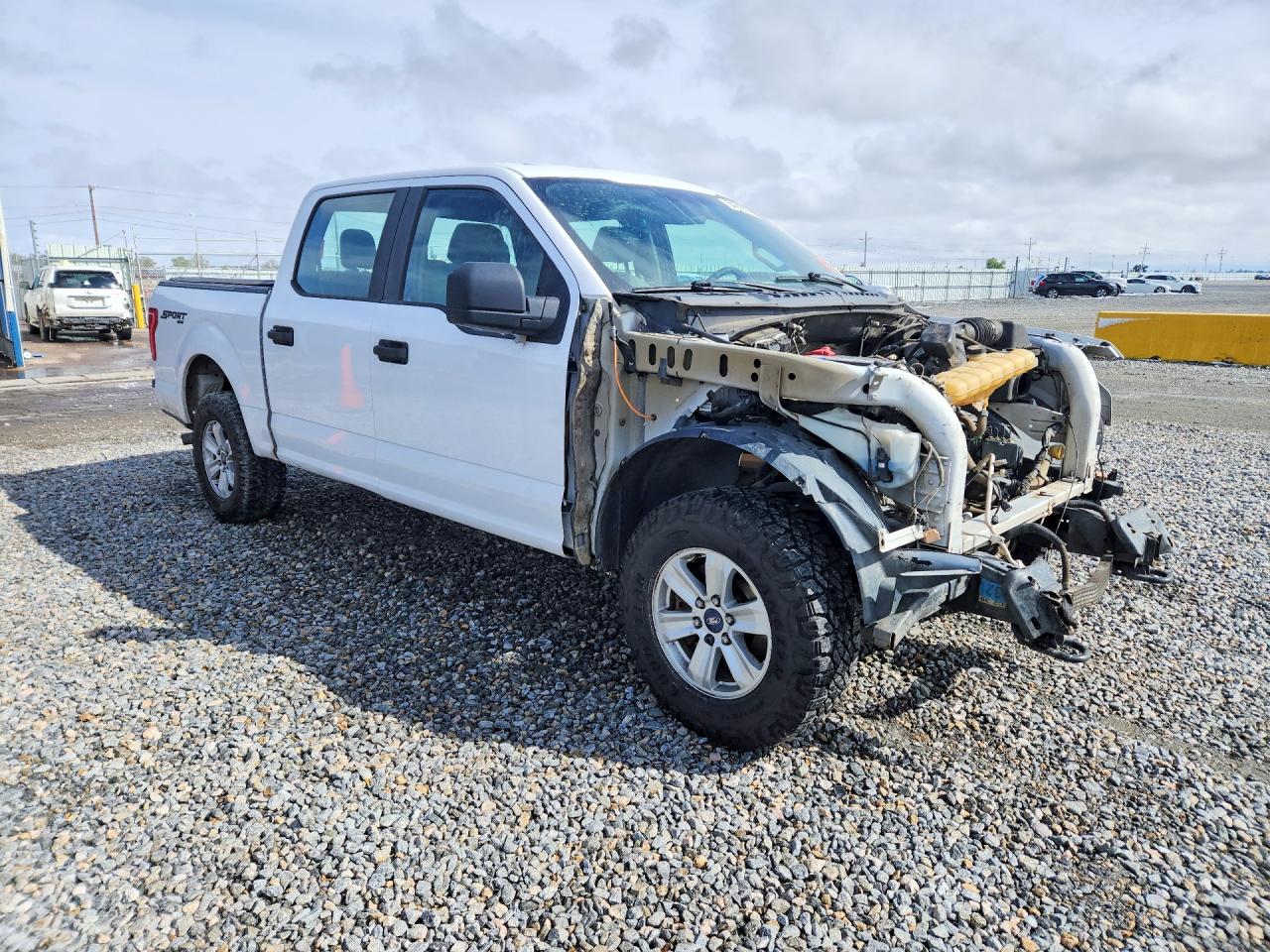 2015 Ford F150 Supercrew Белый vin: 1FTEW1EF5FKD16286
