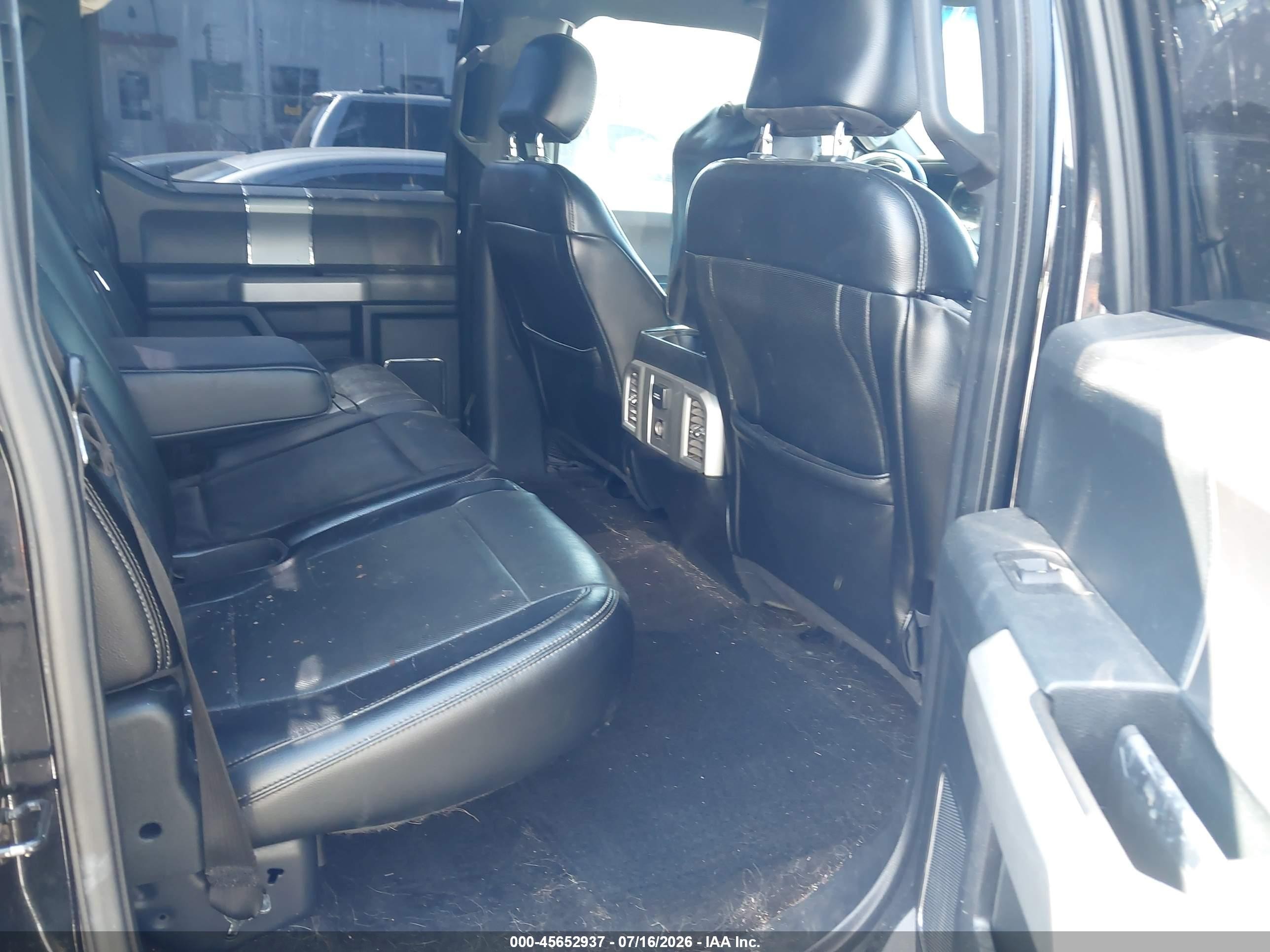 2015 Ford F-150 Lariat Черный vin: 1FTEW1EF5FKD25828