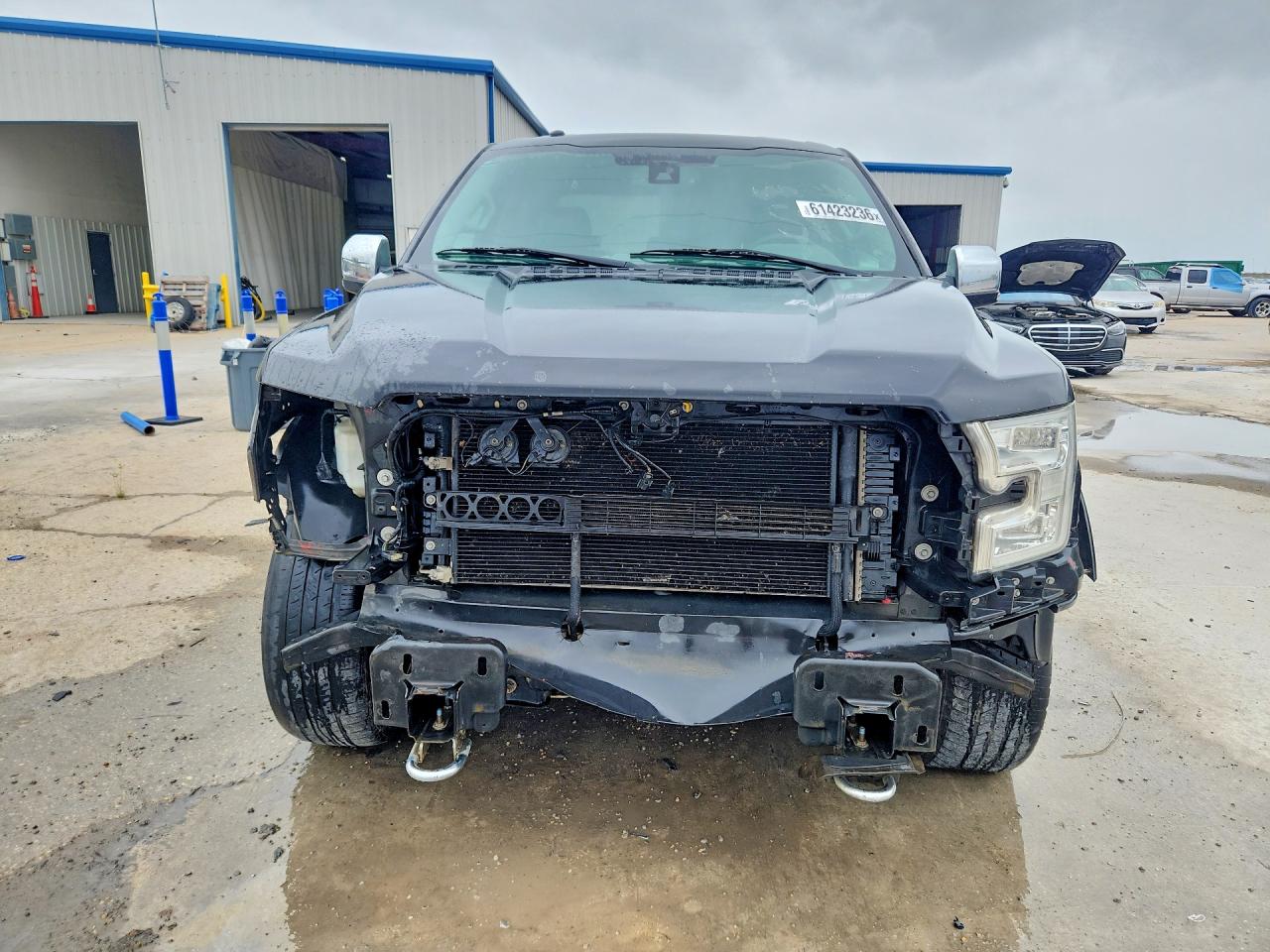 2015 Ford F150 Supercrew Black vin: 1FTEW1EF5FKD64421