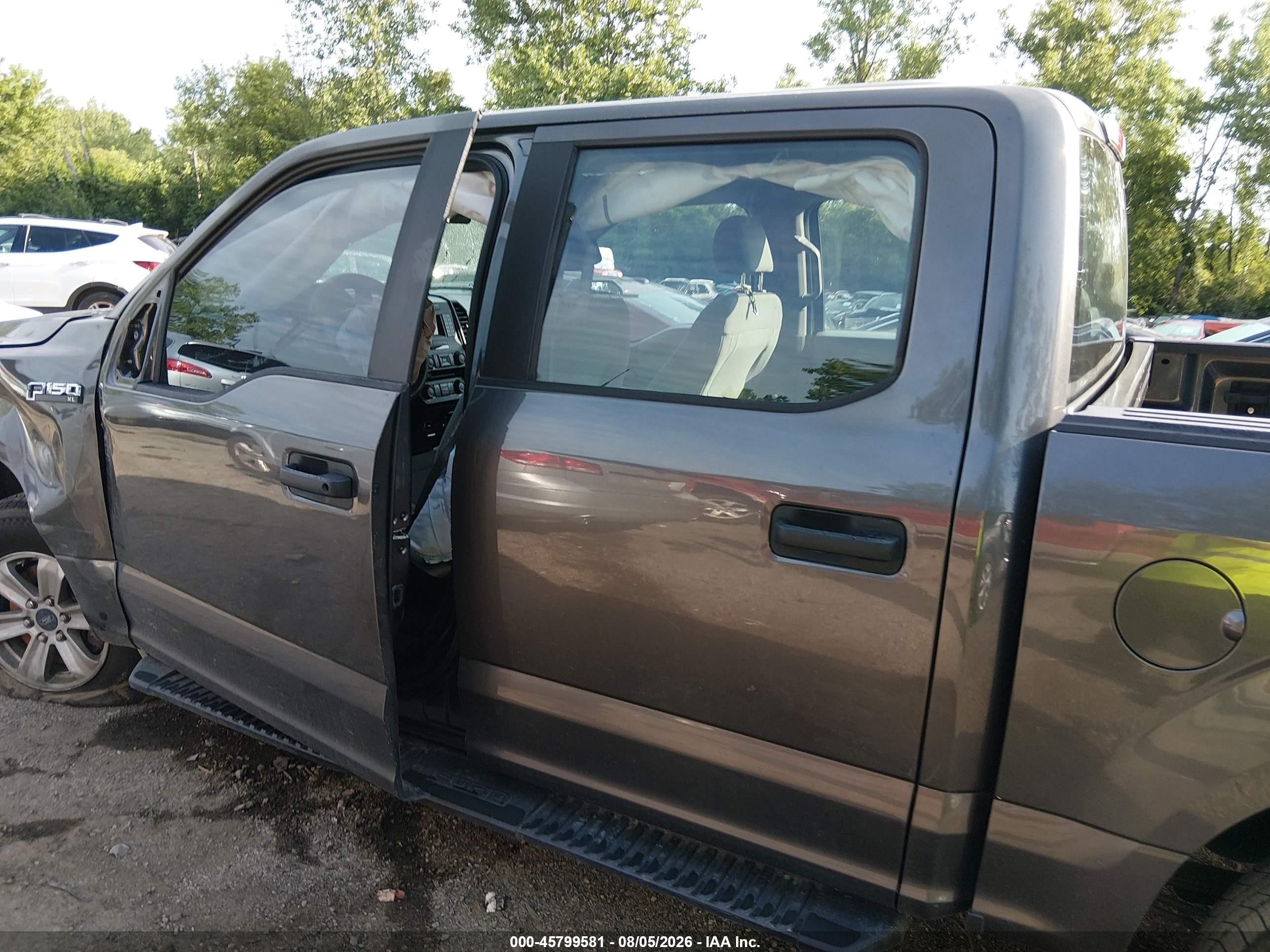2015 Ford F-150 Xl Gray vin: 1FTEW1EF5FKD71773