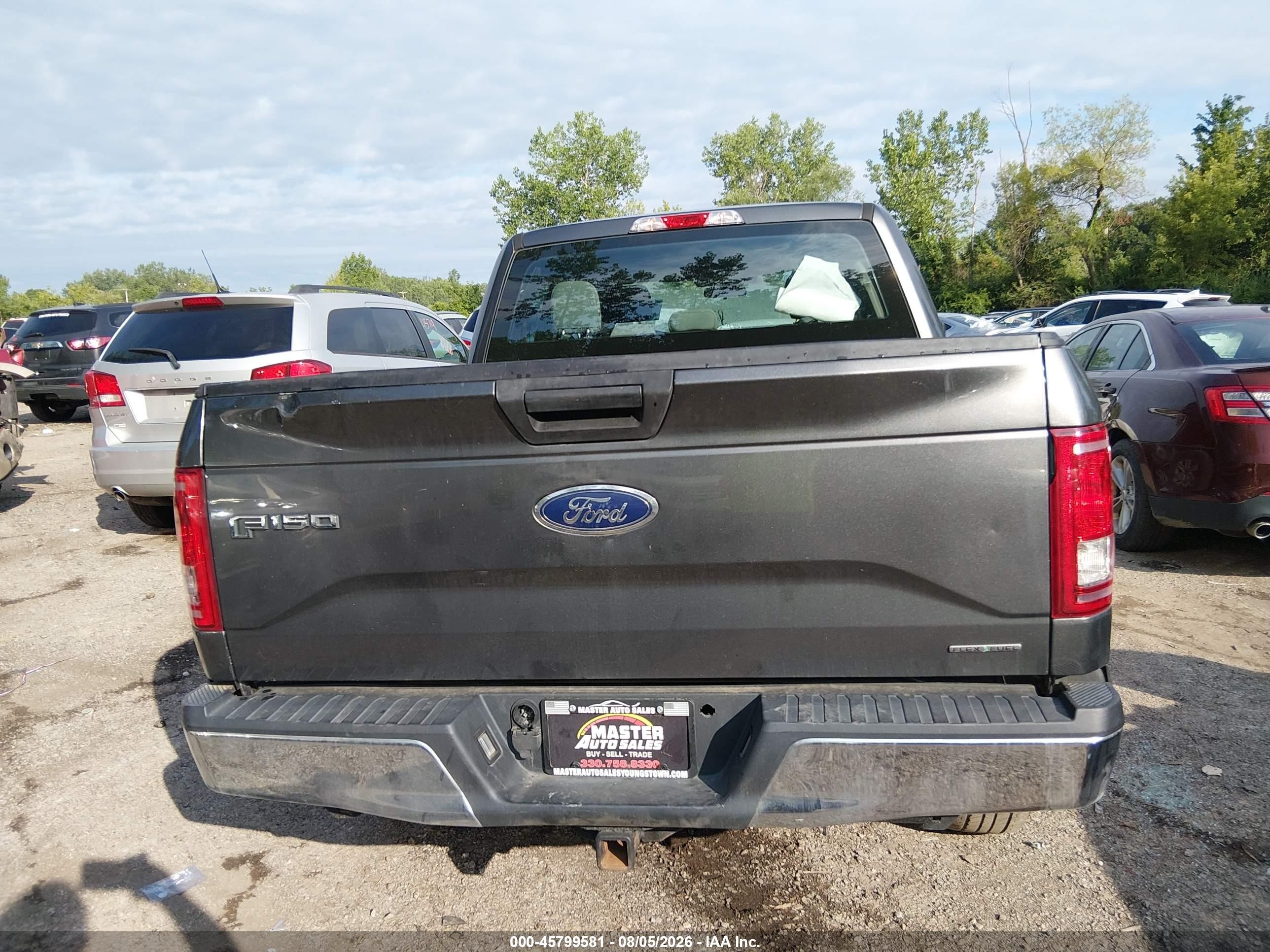 2015 Ford F-150 Xl Gray vin: 1FTEW1EF5FKD71773