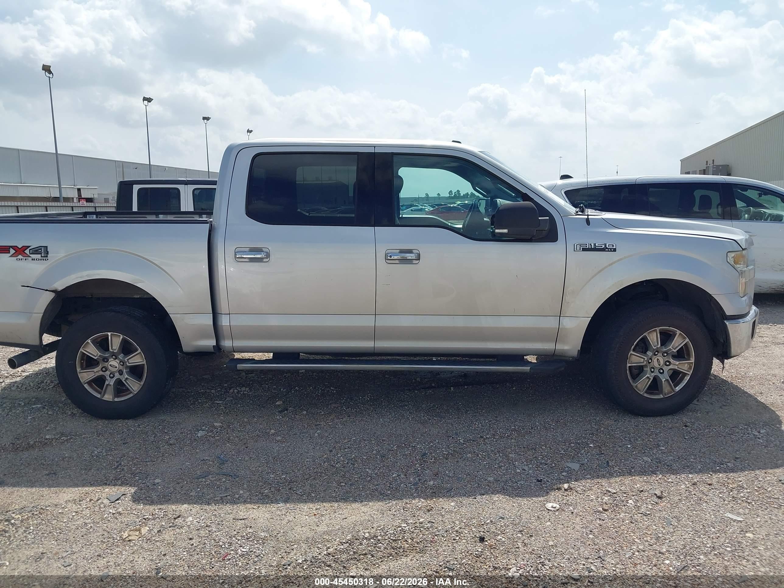 2015 Ford F-150 King Ranch/lariat/platinum/xl/xlt Silver vin: 1FTEW1EF5FKE47007
