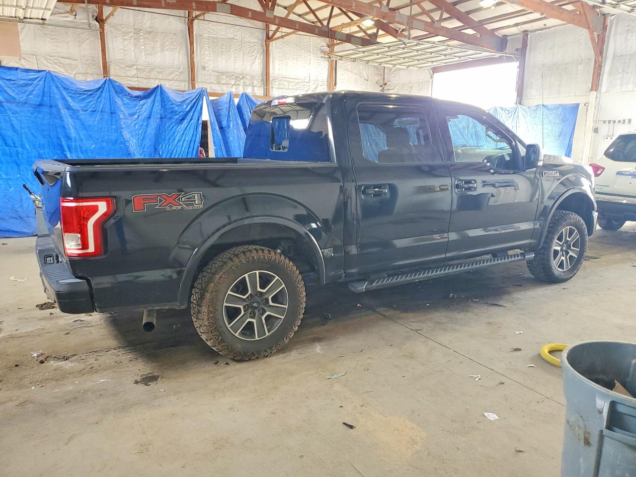 2016 Ford F150 Supercrew Black vin: 1FTEW1EF5GFD47614
