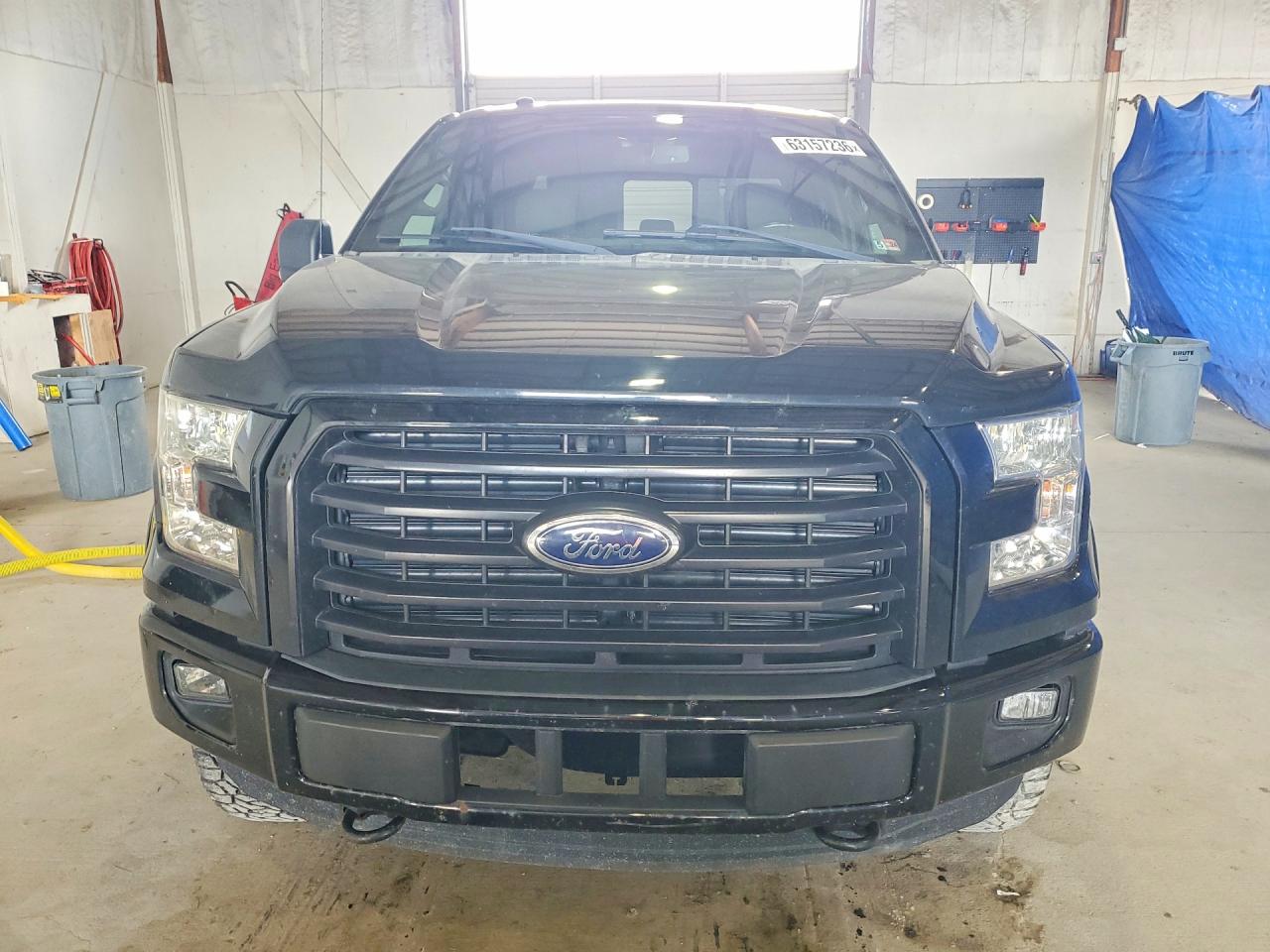 2016 Ford F150 Supercrew Black vin: 1FTEW1EF5GFD47614