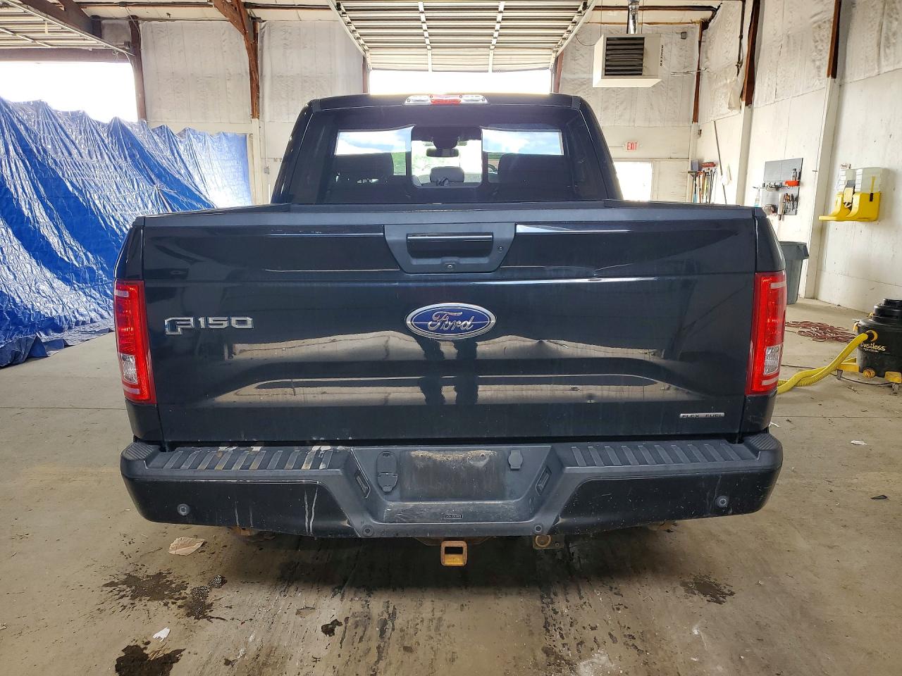 2016 Ford F150 Supercrew Black vin: 1FTEW1EF5GFD47614