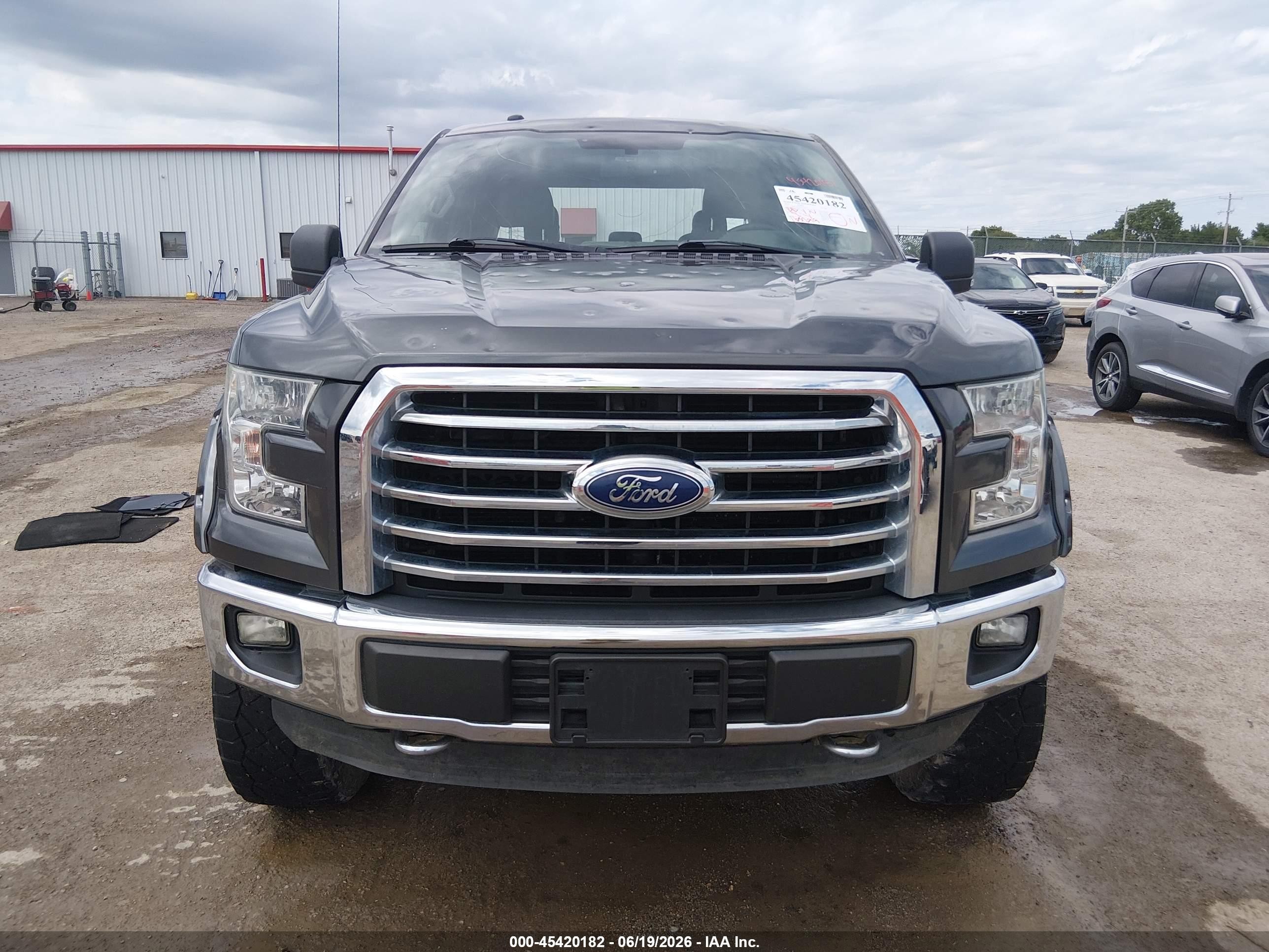 2015 Ford F-150 Xlt Gray vin: 1FTEW1EF6FFA55310