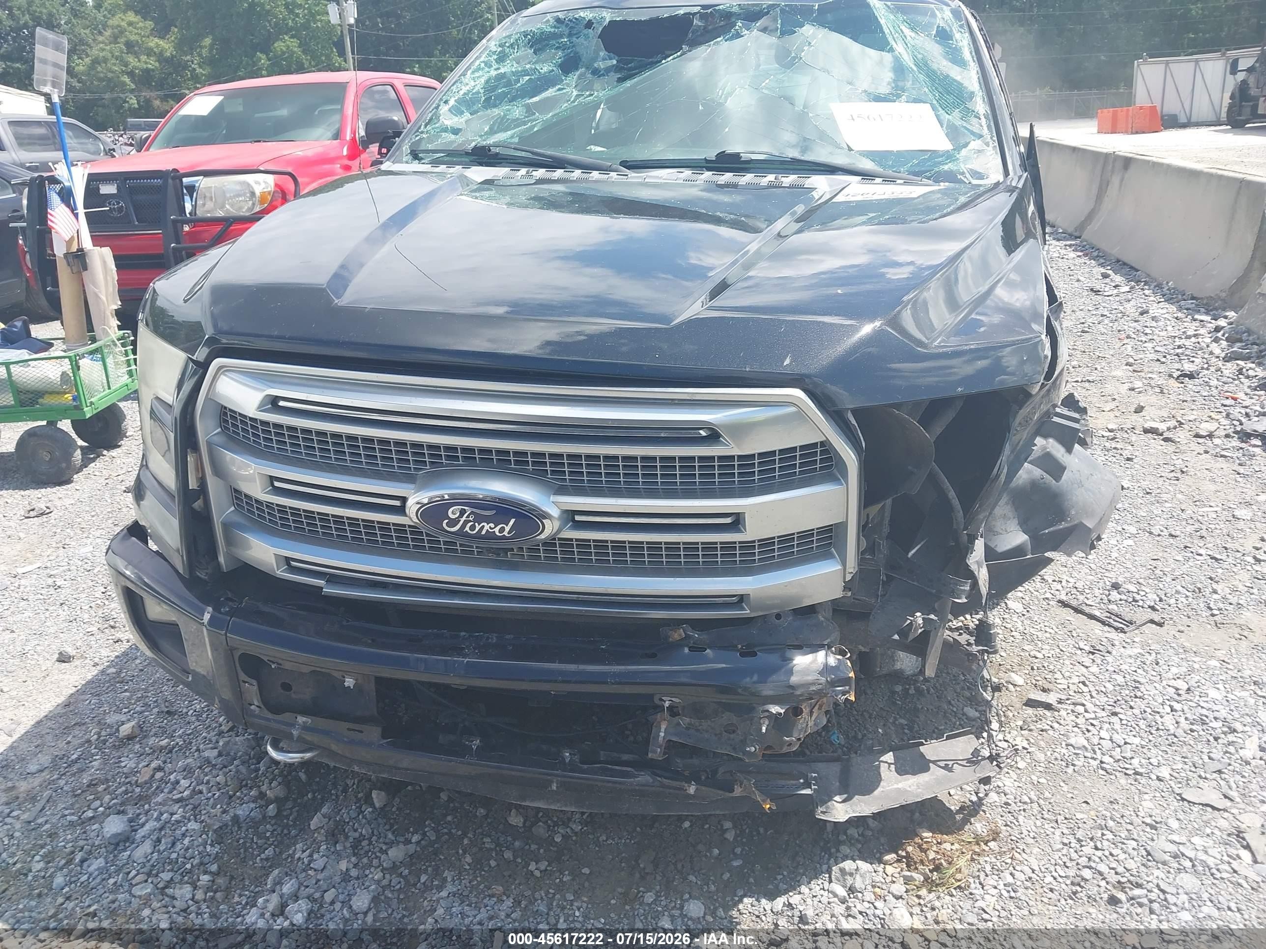 2015 Ford F-150 Platinum Black vin: 1FTEW1EF6FFB33424