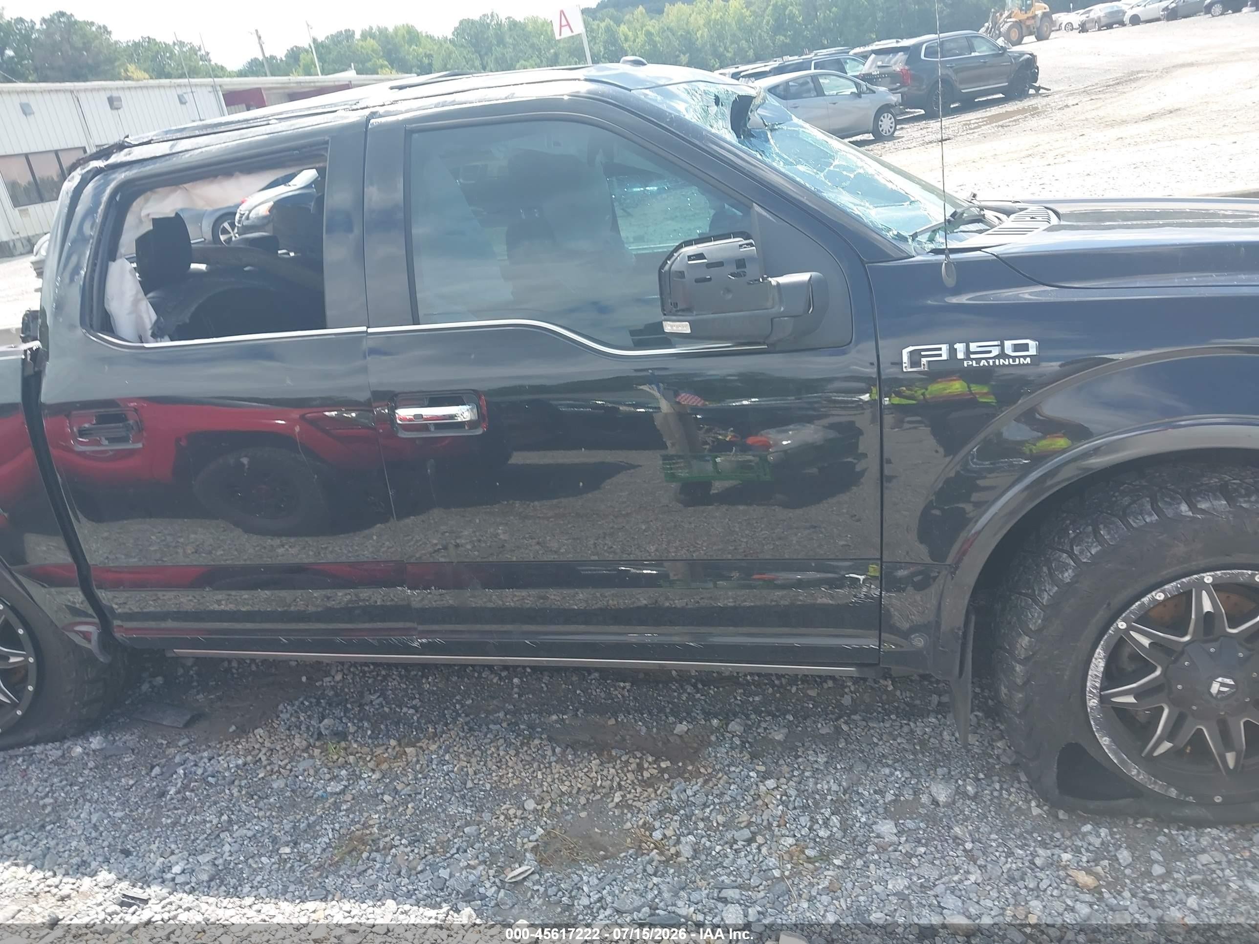 2015 Ford F-150 Platinum Black vin: 1FTEW1EF6FFB33424