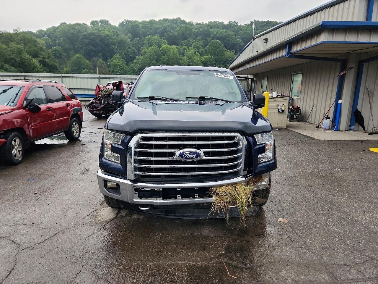 2015 Ford F150 Supercrew Blue vin: 1FTEW1EF6FFC13306