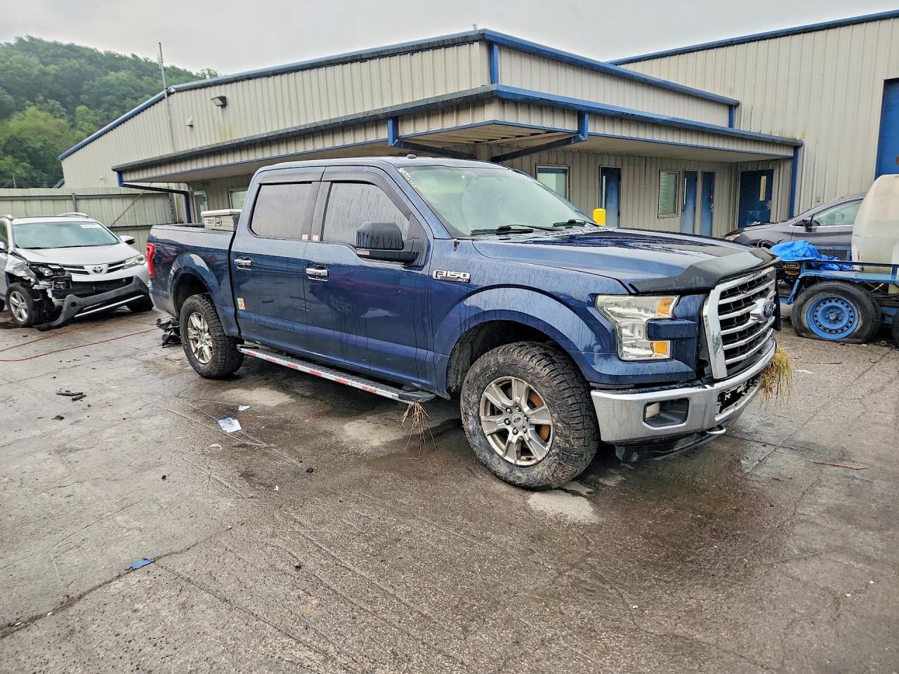2015 Ford F150 Supercrew Blue vin: 1FTEW1EF6FFC13306