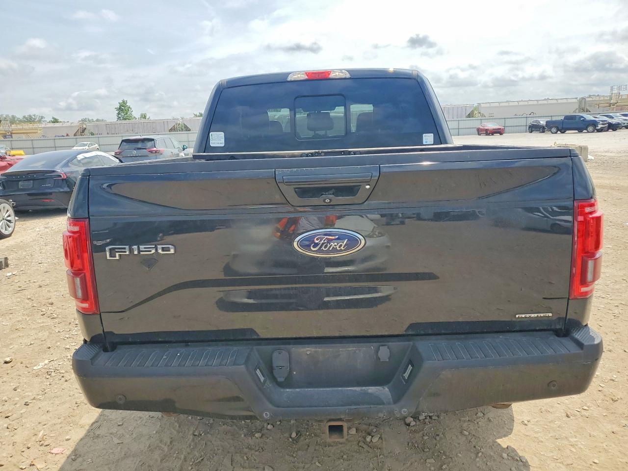2015 Ford F150 Supercrew Black vin: 1FTEW1EF6FKD42170