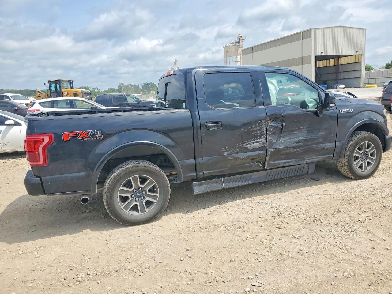 2015 Ford F150 Supercrew Black vin: 1FTEW1EF6FKD42170