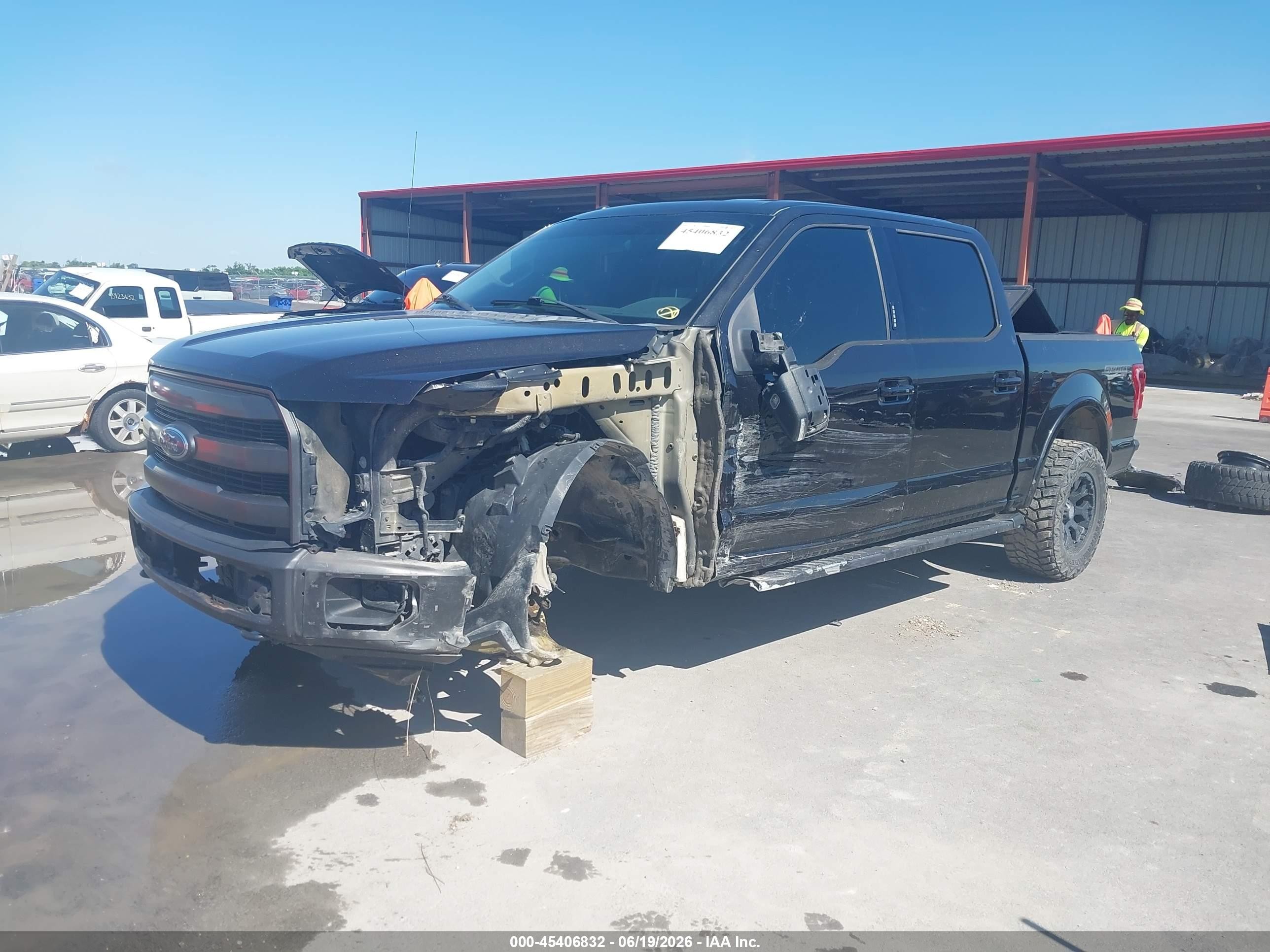 2015 Ford F-150 King Ranch/lariat/platinum/xl/xlt Black vin: 1FTEW1EF6FKD76271