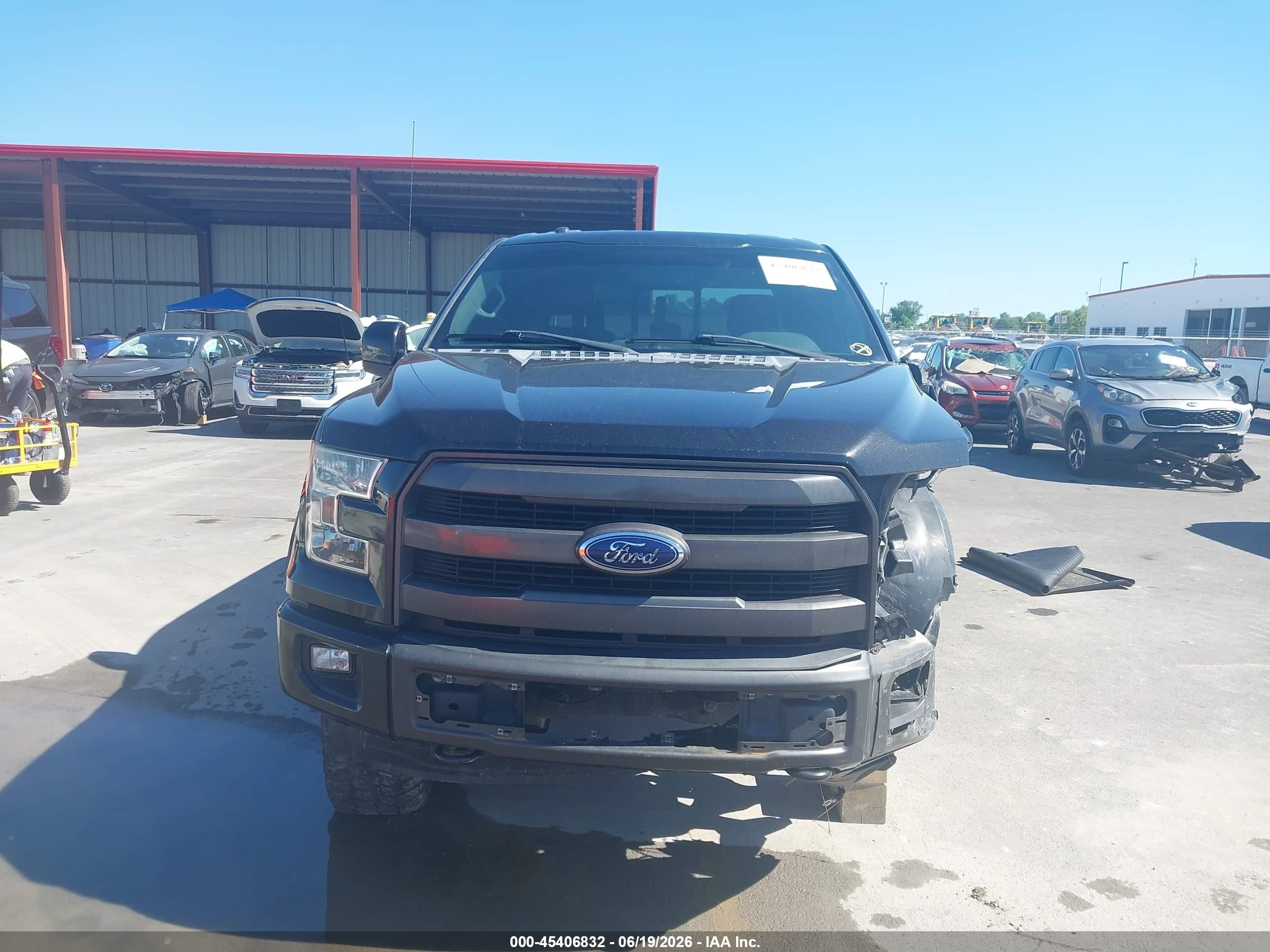 2015 Ford F-150 King Ranch/lariat/platinum/xl/xlt Black vin: 1FTEW1EF6FKD76271