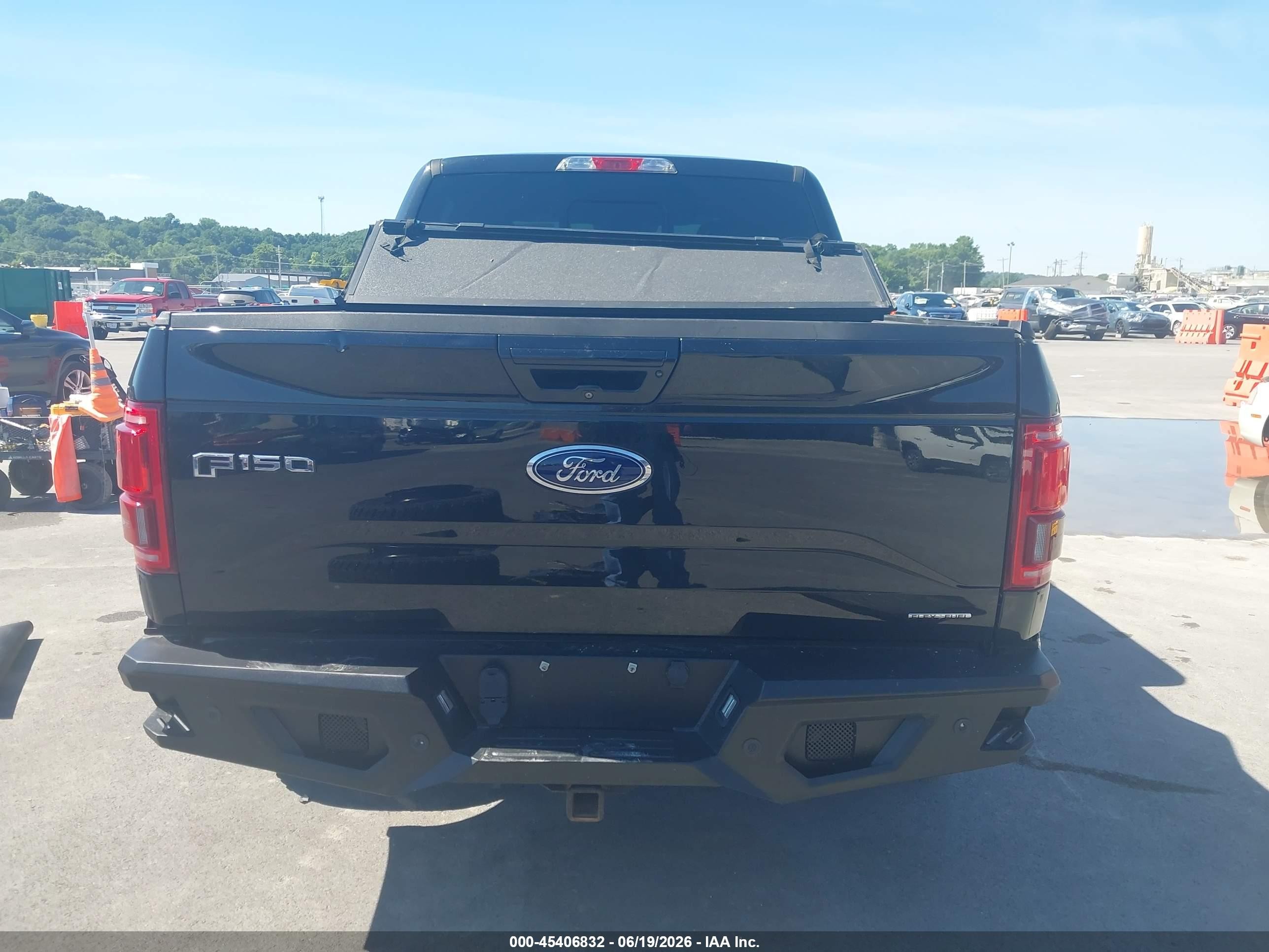 2015 Ford F-150 King Ranch/lariat/platinum/xl/xlt Black vin: 1FTEW1EF6FKD76271