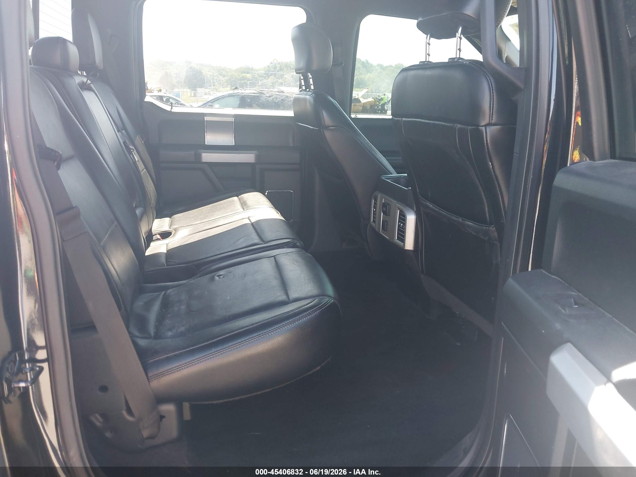 2015 Ford F-150 King Ranch/lariat/platinum/xl/xlt Black vin: 1FTEW1EF6FKD76271