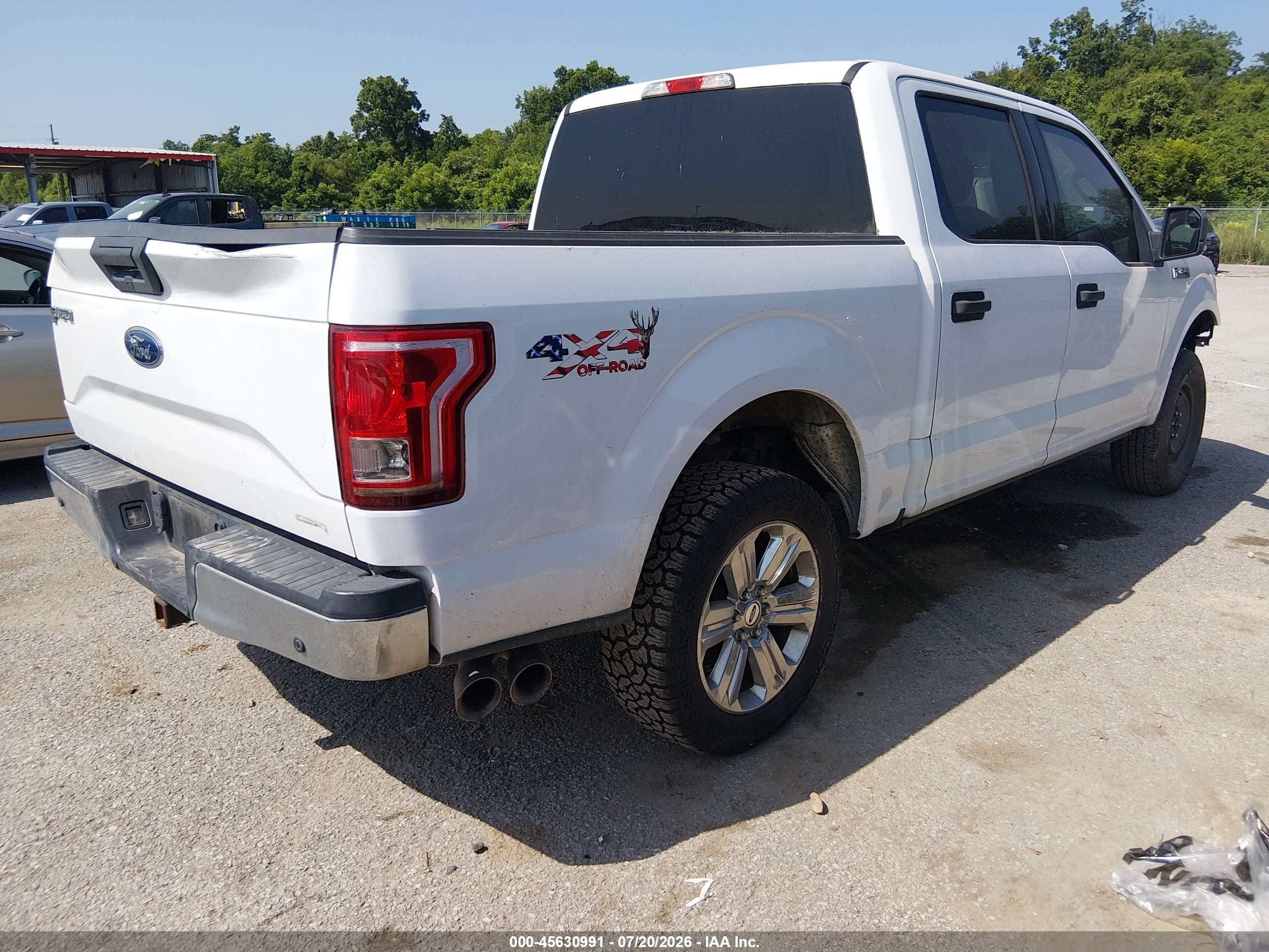 2015 Ford F-150 Xlt Белый vin: 1FTEW1EF6FKE01458