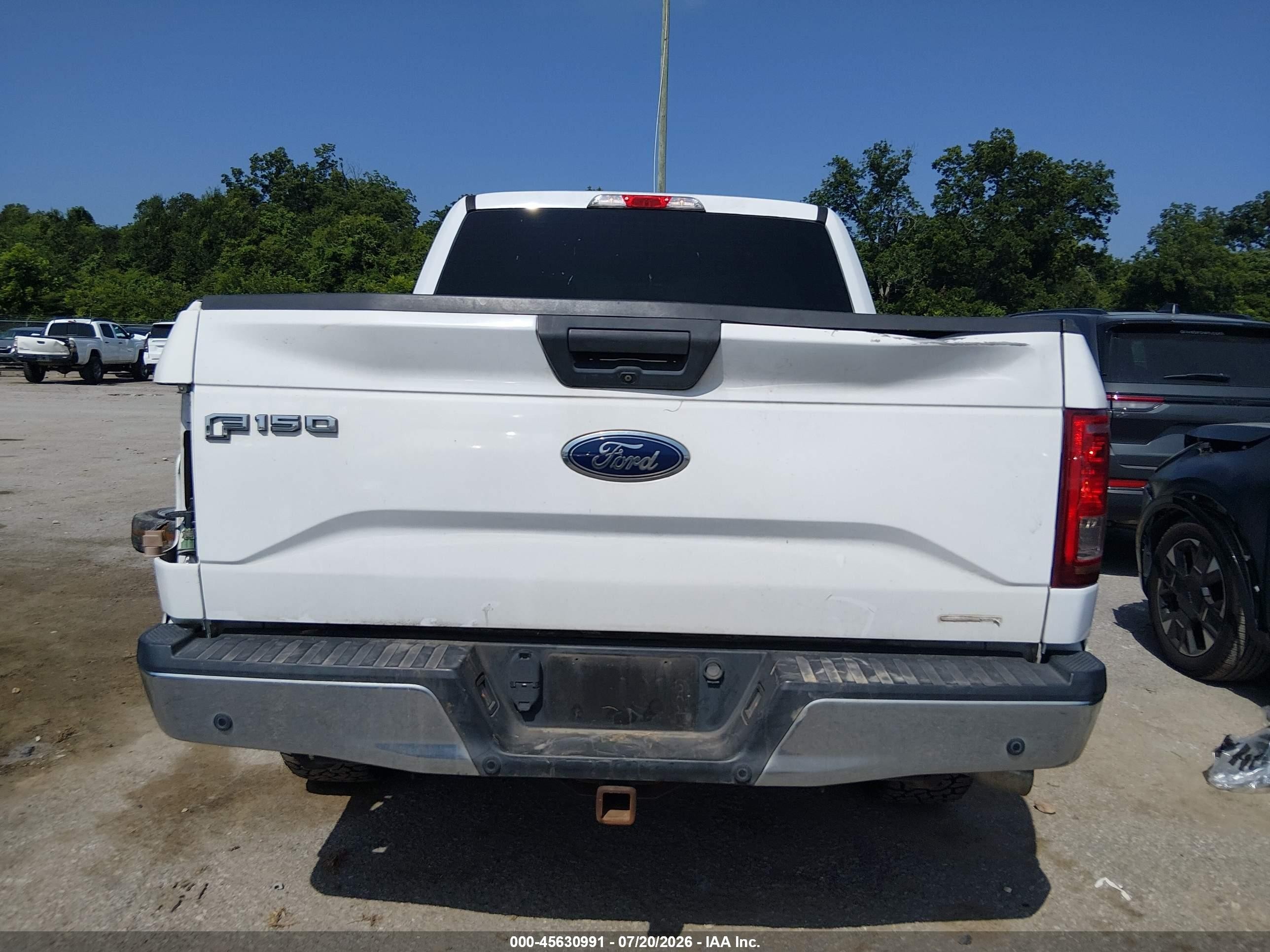 2015 Ford F-150 Xlt Белый vin: 1FTEW1EF6FKE01458