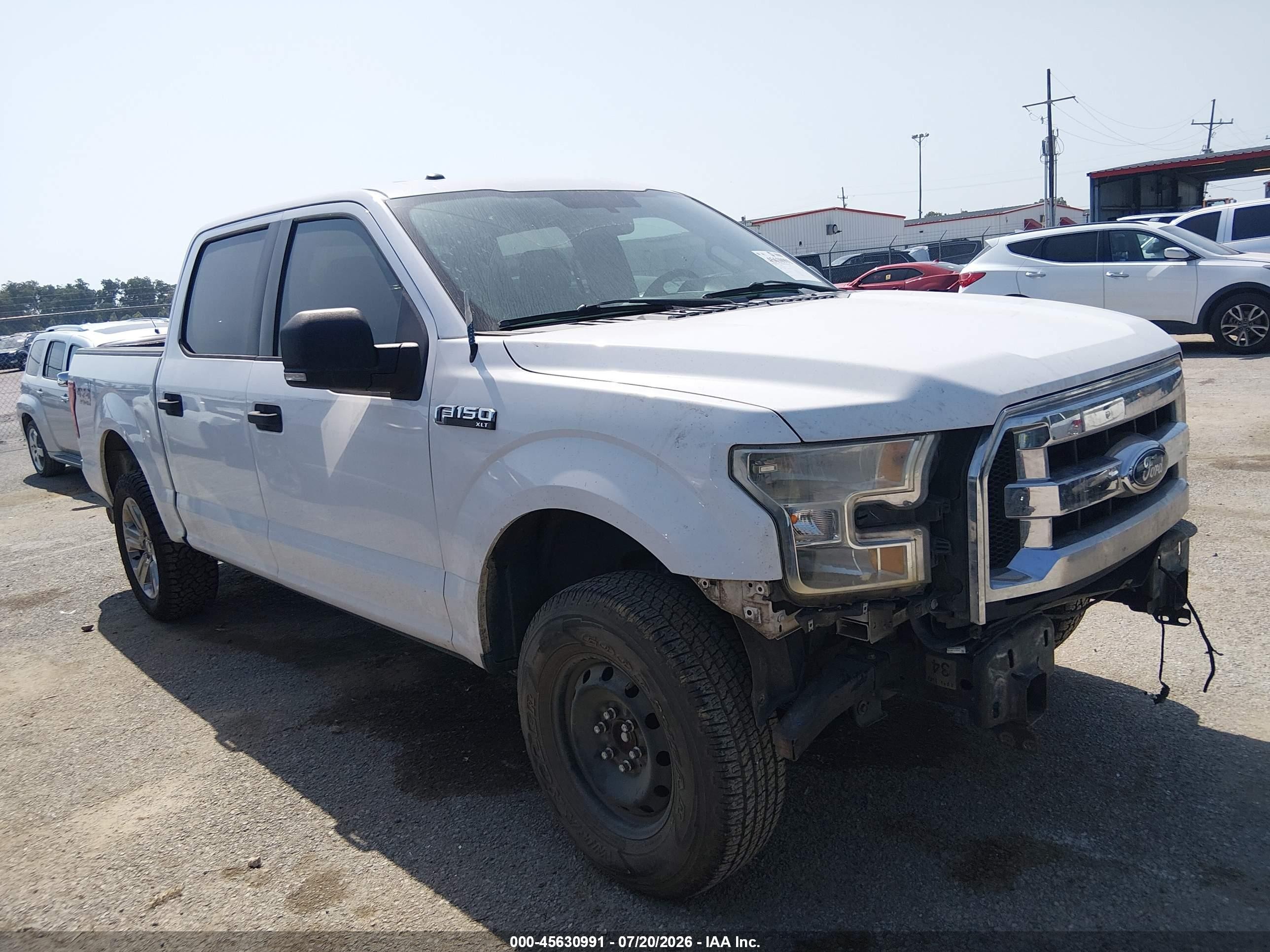 2015 Ford F-150 Xlt Белый vin: 1FTEW1EF6FKE01458