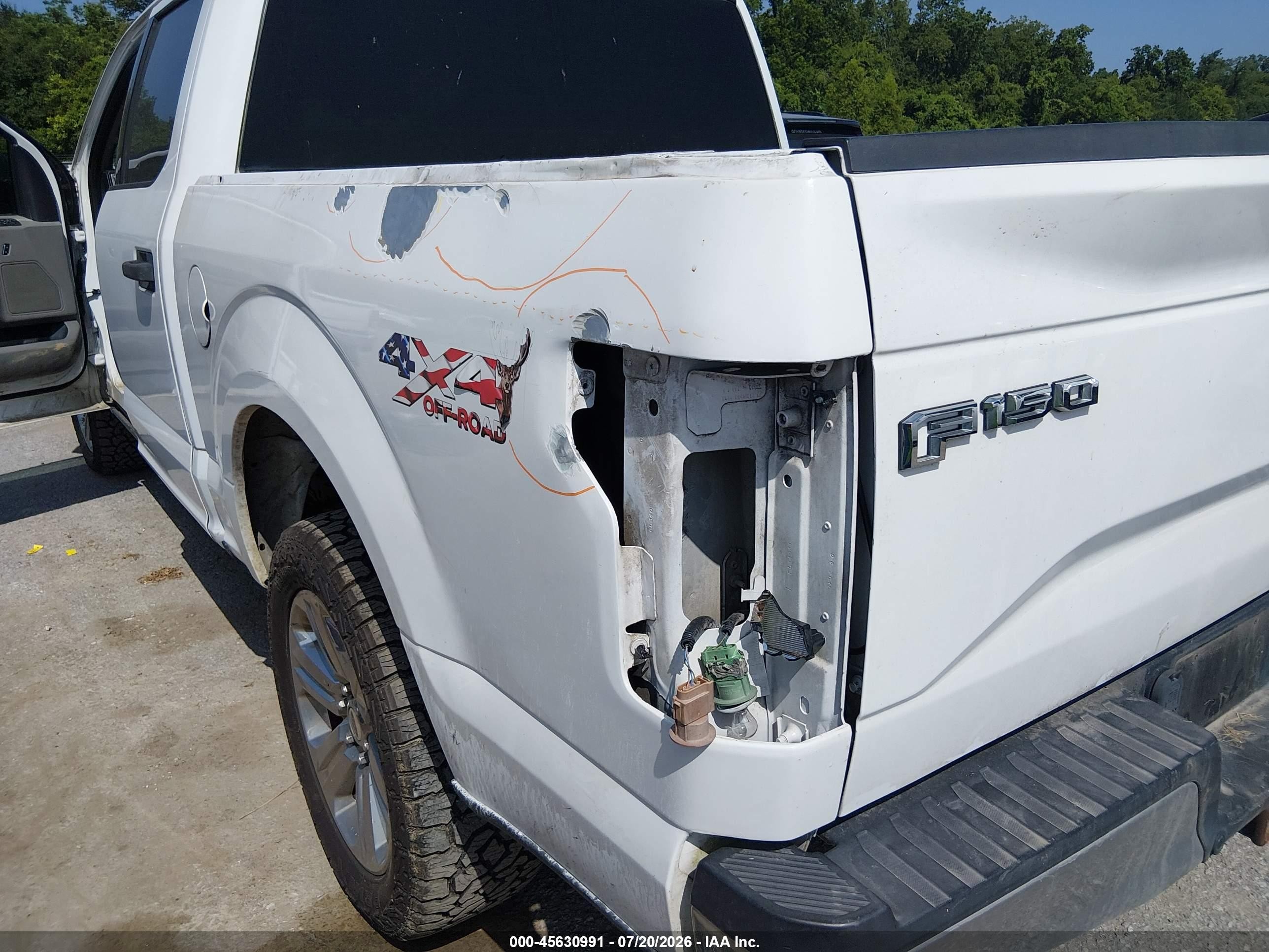 2015 Ford F-150 Xlt Белый vin: 1FTEW1EF6FKE01458