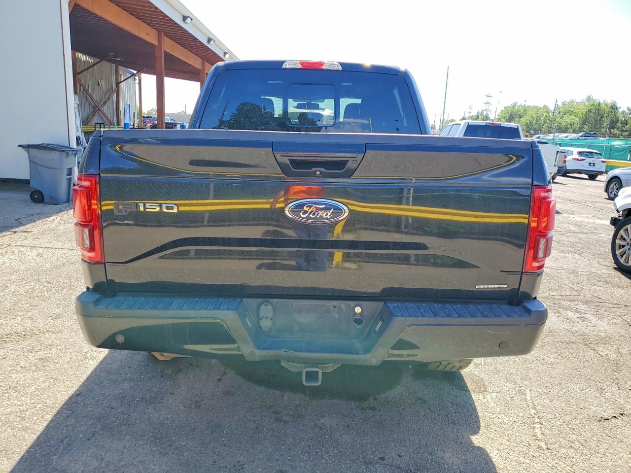 2015 Ford F150 Supercrew Black vin: 1FTEW1EF6FKE74667