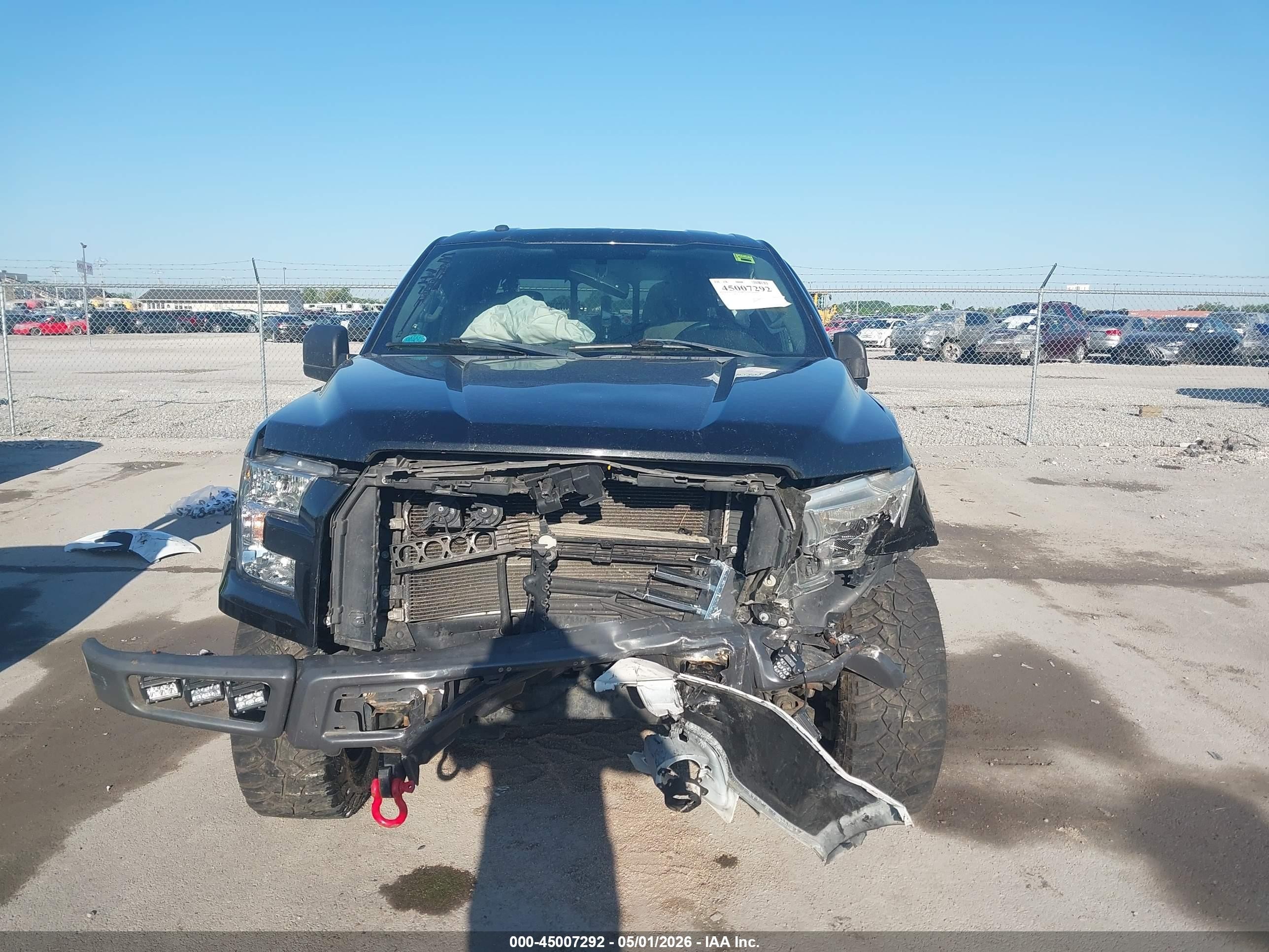 2015 Ford F-150 Xlt Black vin: 1FTEW1EF7FFA29556