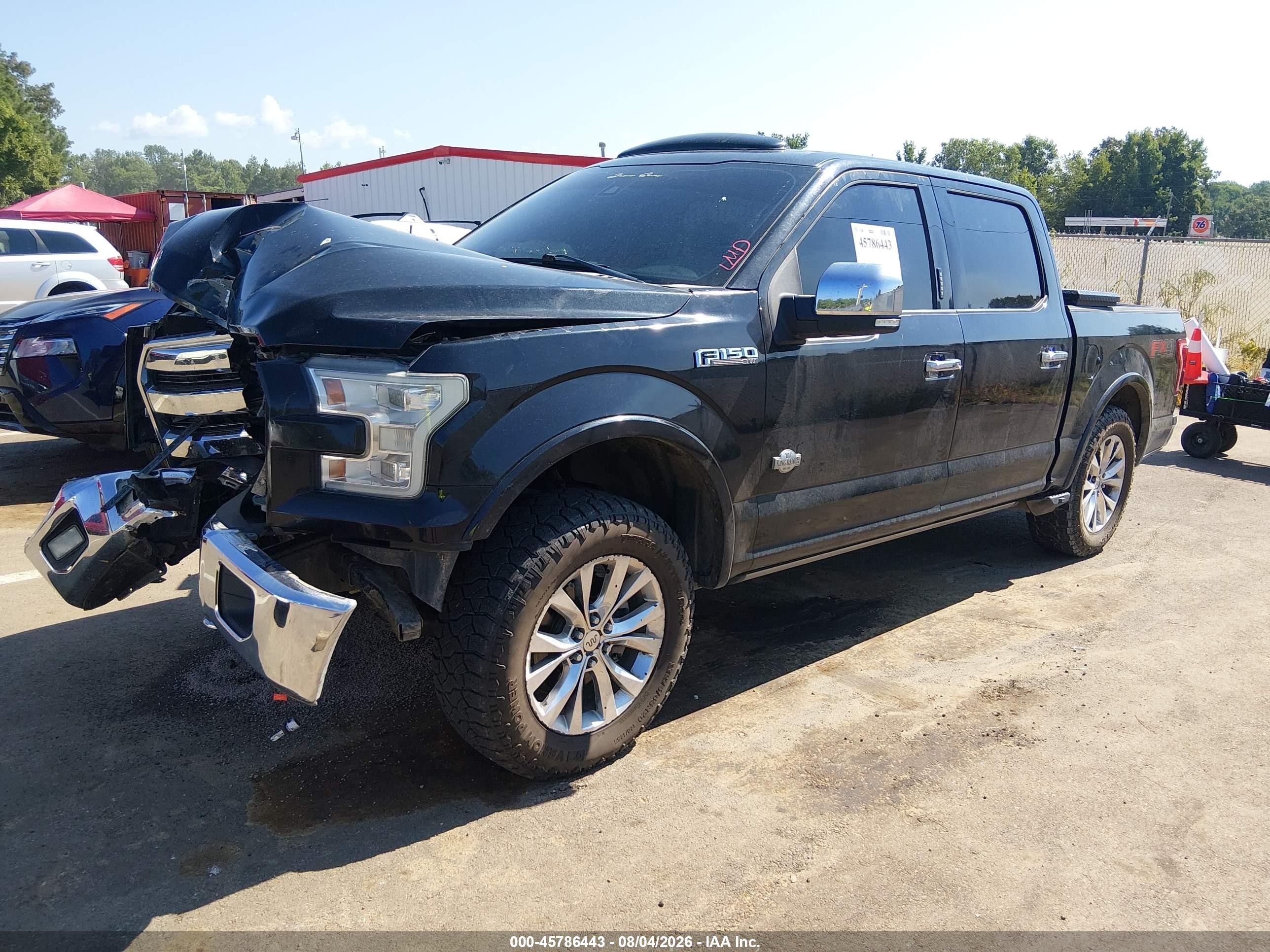 2015 Ford F-150 King Ranch Black vin: 1FTEW1EF7FFA32604