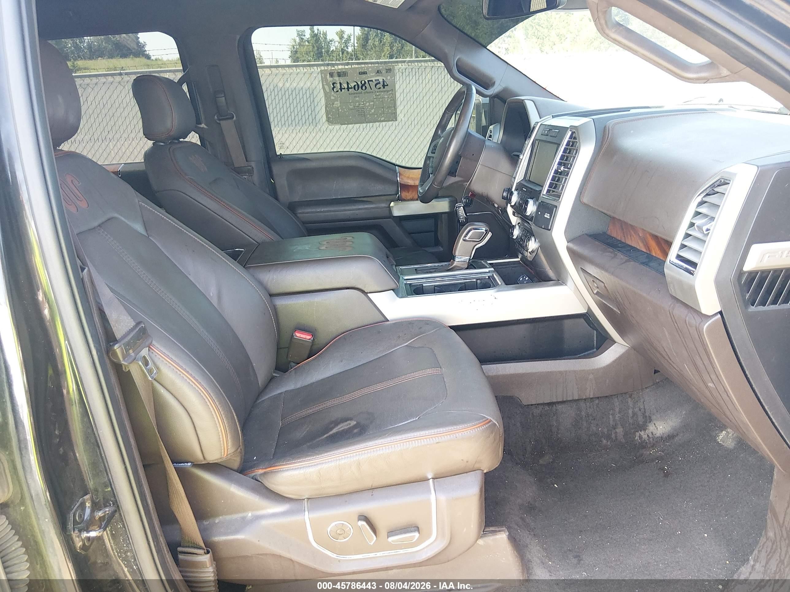 2015 Ford F-150 King Ranch Black vin: 1FTEW1EF7FFA32604