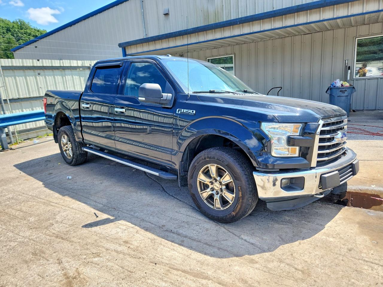 2015 Ford F150 Supercrew Black vin: 1FTEW1EF7FFA95086