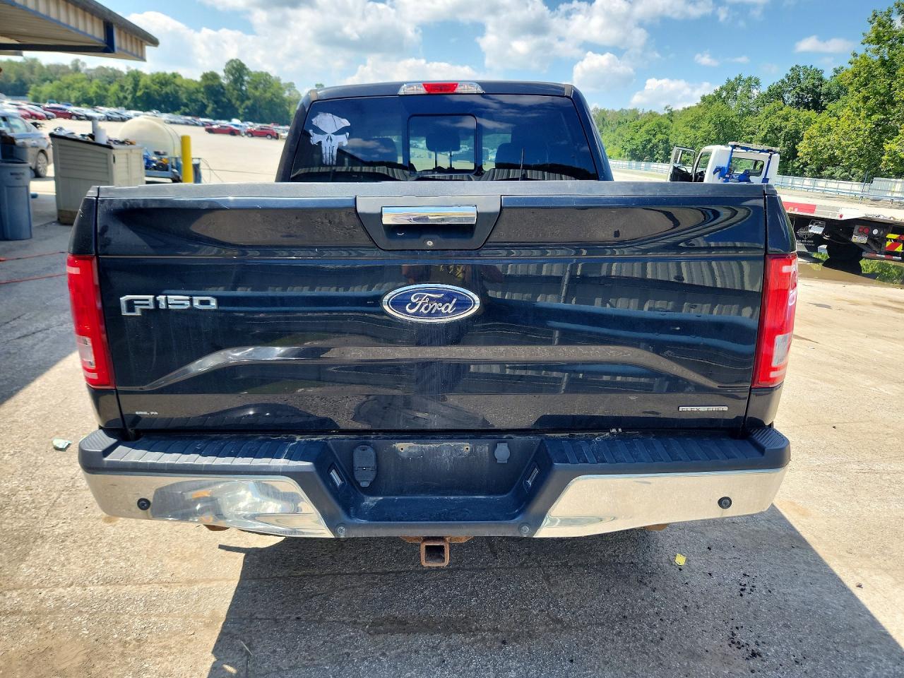 2015 Ford F150 Supercrew Black vin: 1FTEW1EF7FFA95086