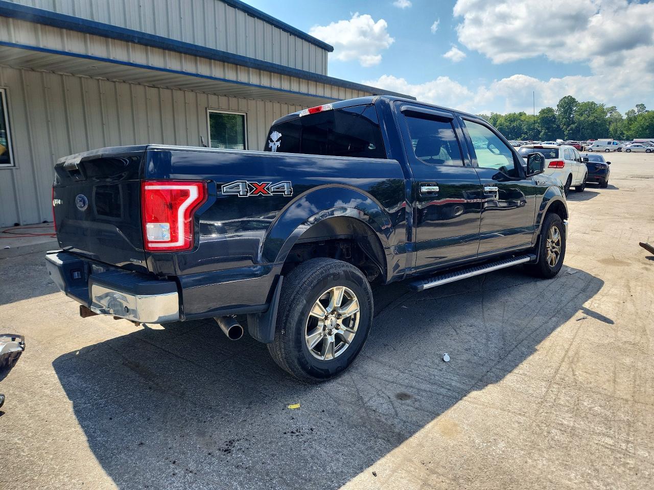 2015 Ford F150 Supercrew Black vin: 1FTEW1EF7FFA95086